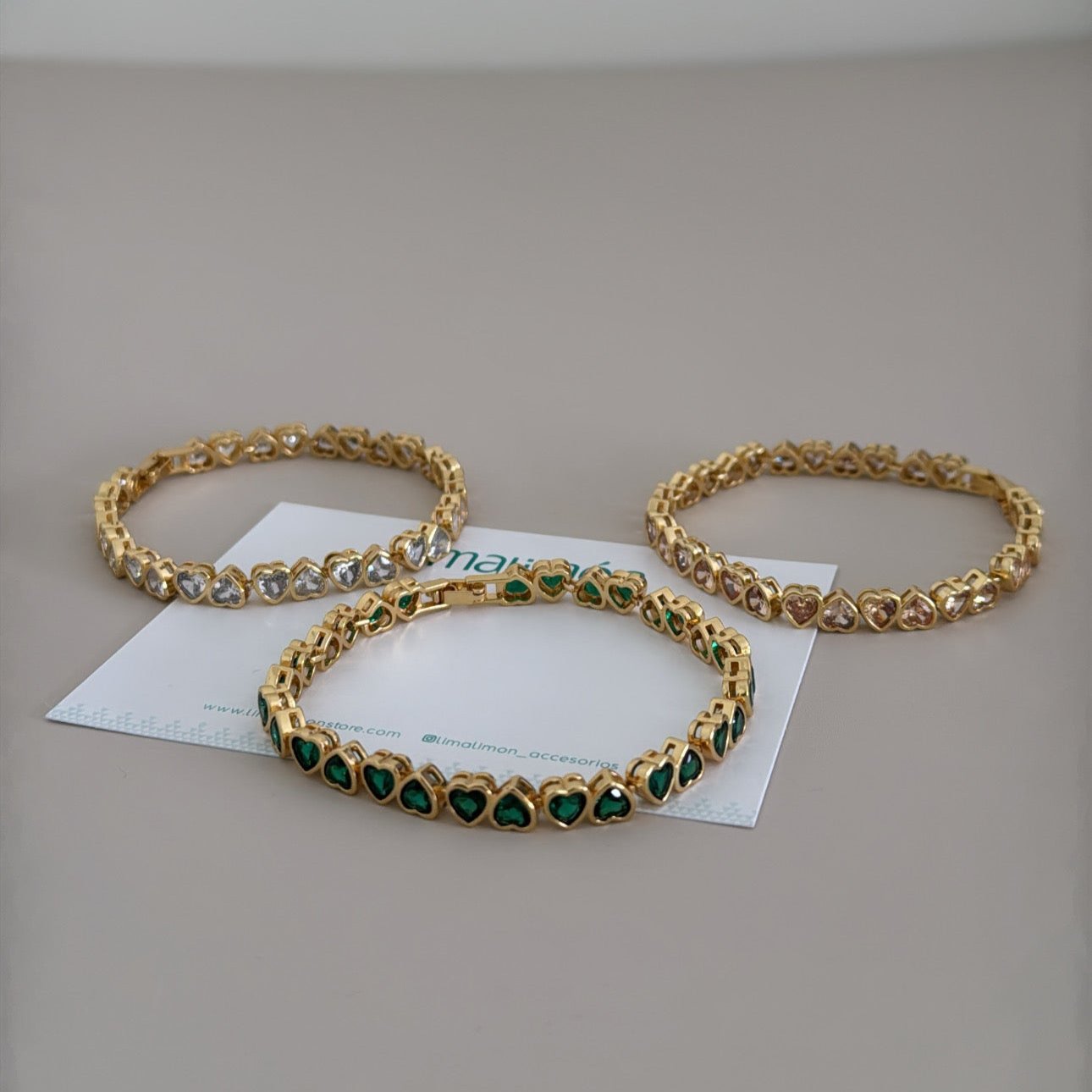 Hearts Bracelet - bracelet | LimaLimón Store - 5