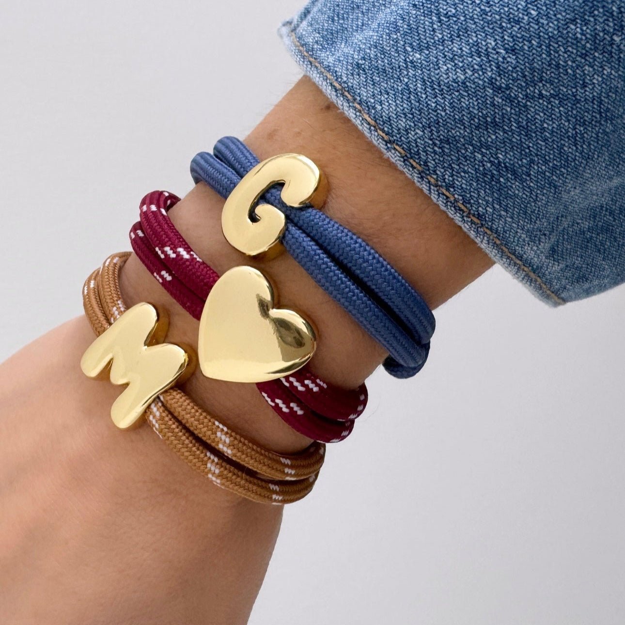 Initial Cord Bracelet - Bracelets | LimaLimón Store - 2