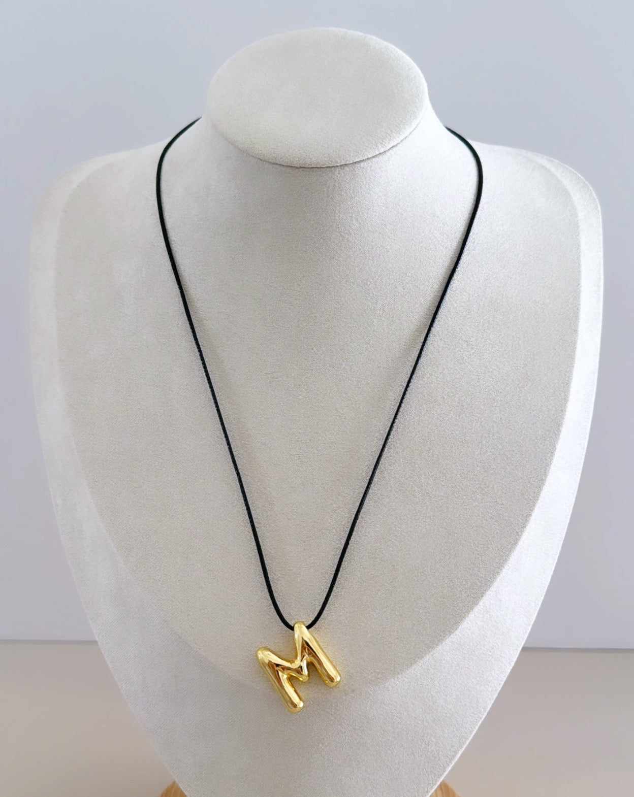 Initial Cord Necklace - Necklace | LimaLimón Store - 2