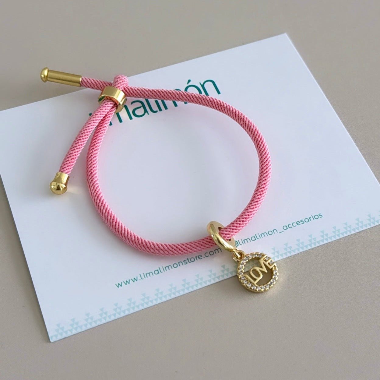 Love Cord Bracelet - Bracelets | LimaLimón Store - 1