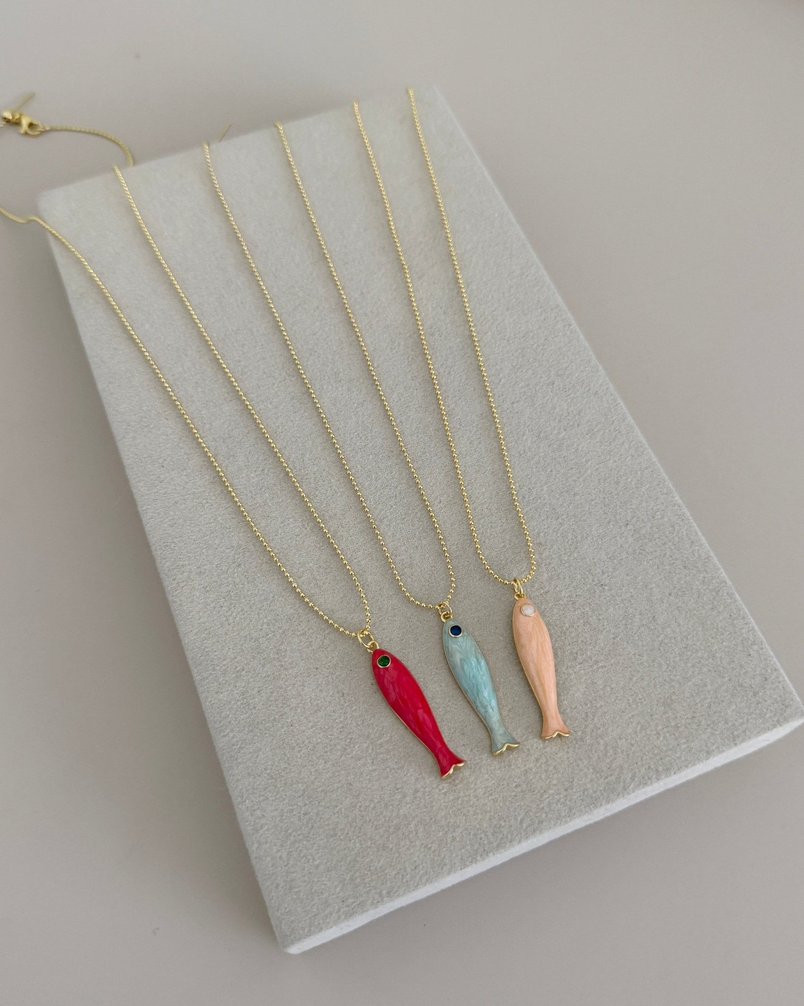 Lucky Fish Necklace - Necklaces | LimaLimón Store - 7