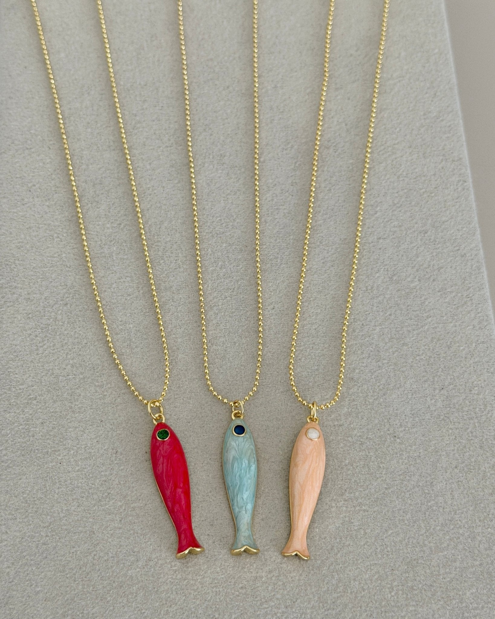Lucky Fish Necklace - Necklaces | LimaLimón Store - 8