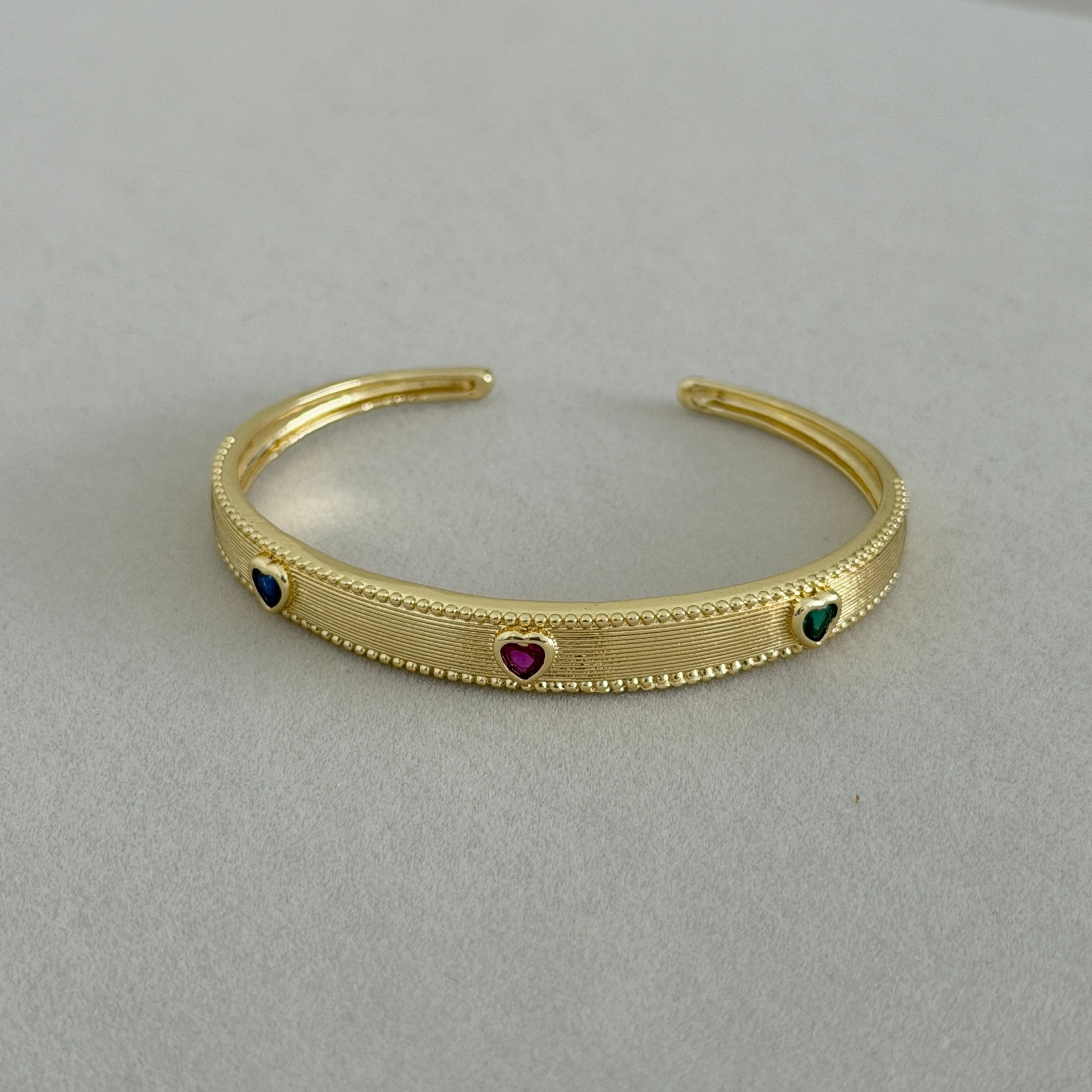 Luxe Gem Cuff Bracelet - Bracelet | LimaLimón Store - 5