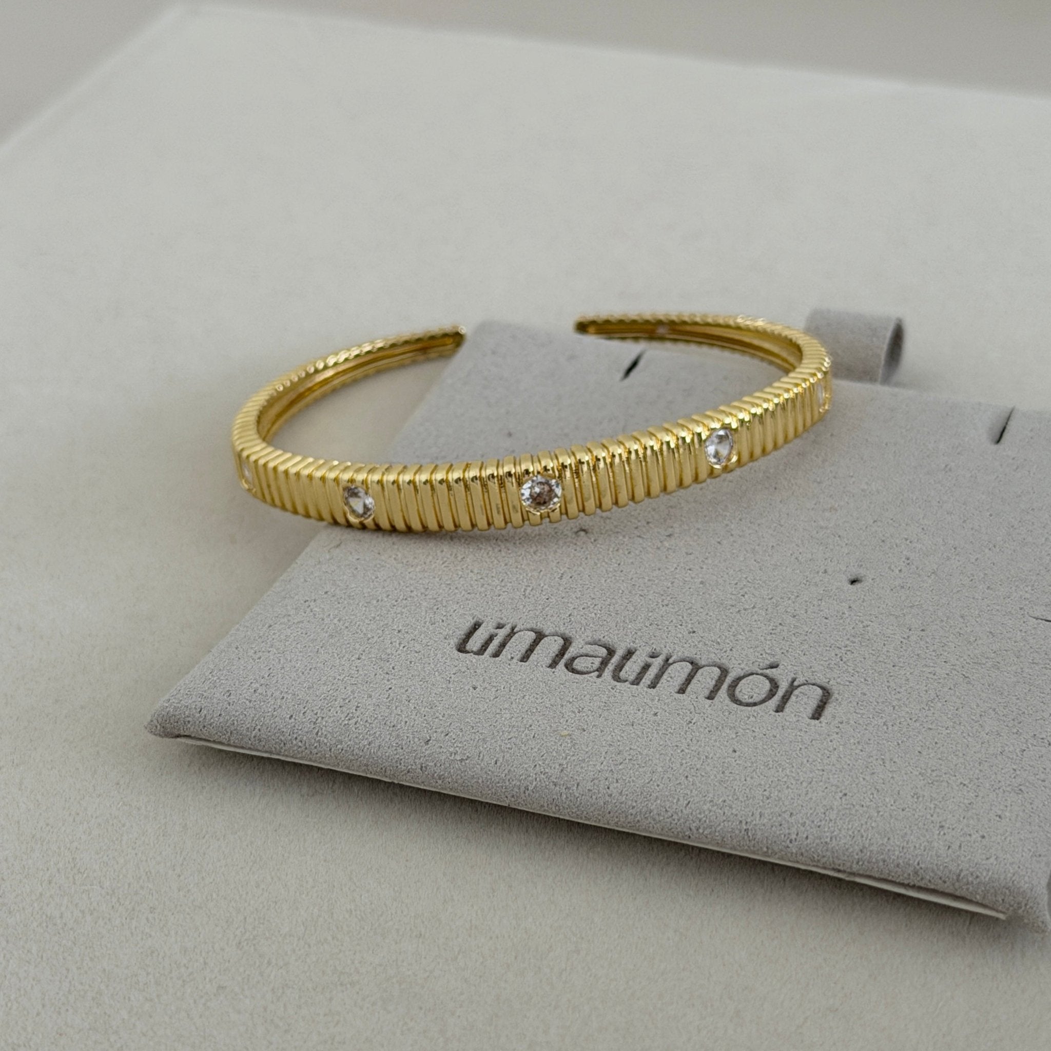 Luxe Gem Cuff Bracelet - Bracelet | LimaLimón Store - 4