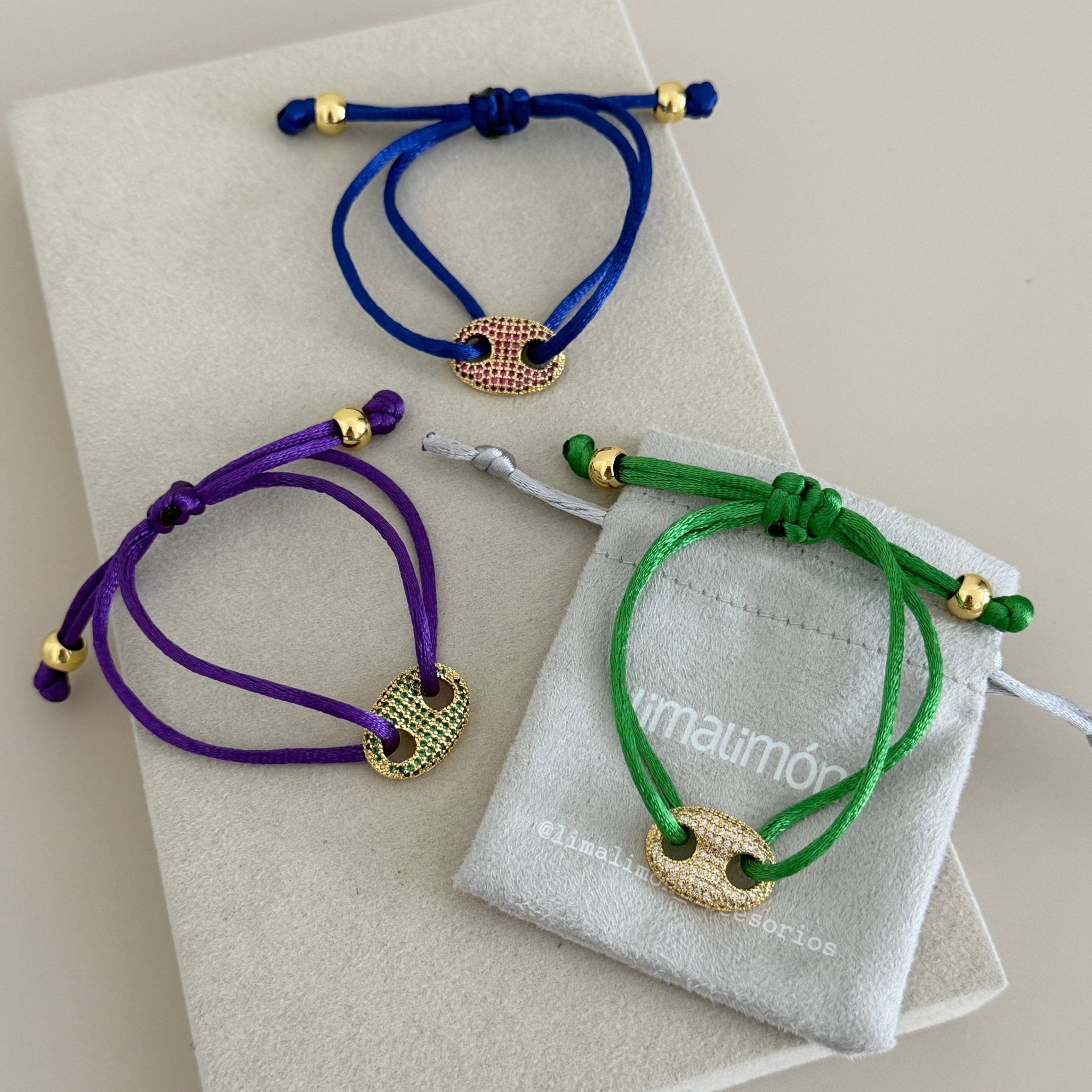 Luxe Orbit Cord Bracelet - Bracelet | LimaLimón Store - 2
