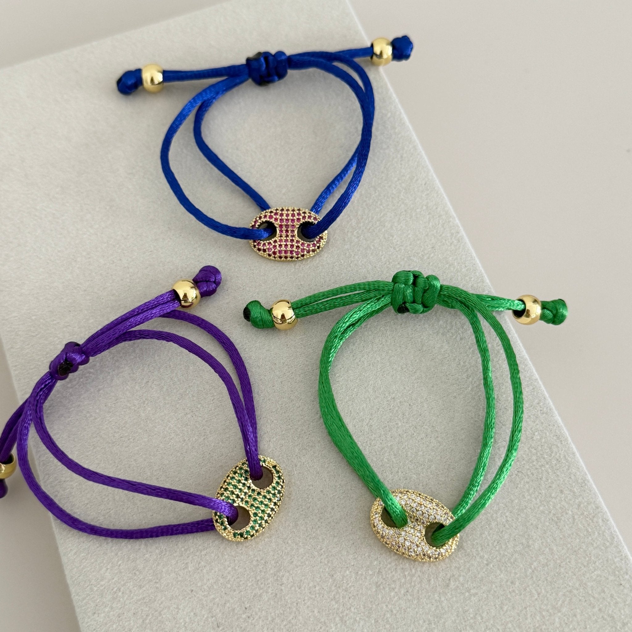 Luxe Orbit Cord Bracelet - Bracelet | LimaLimón Store - 1
