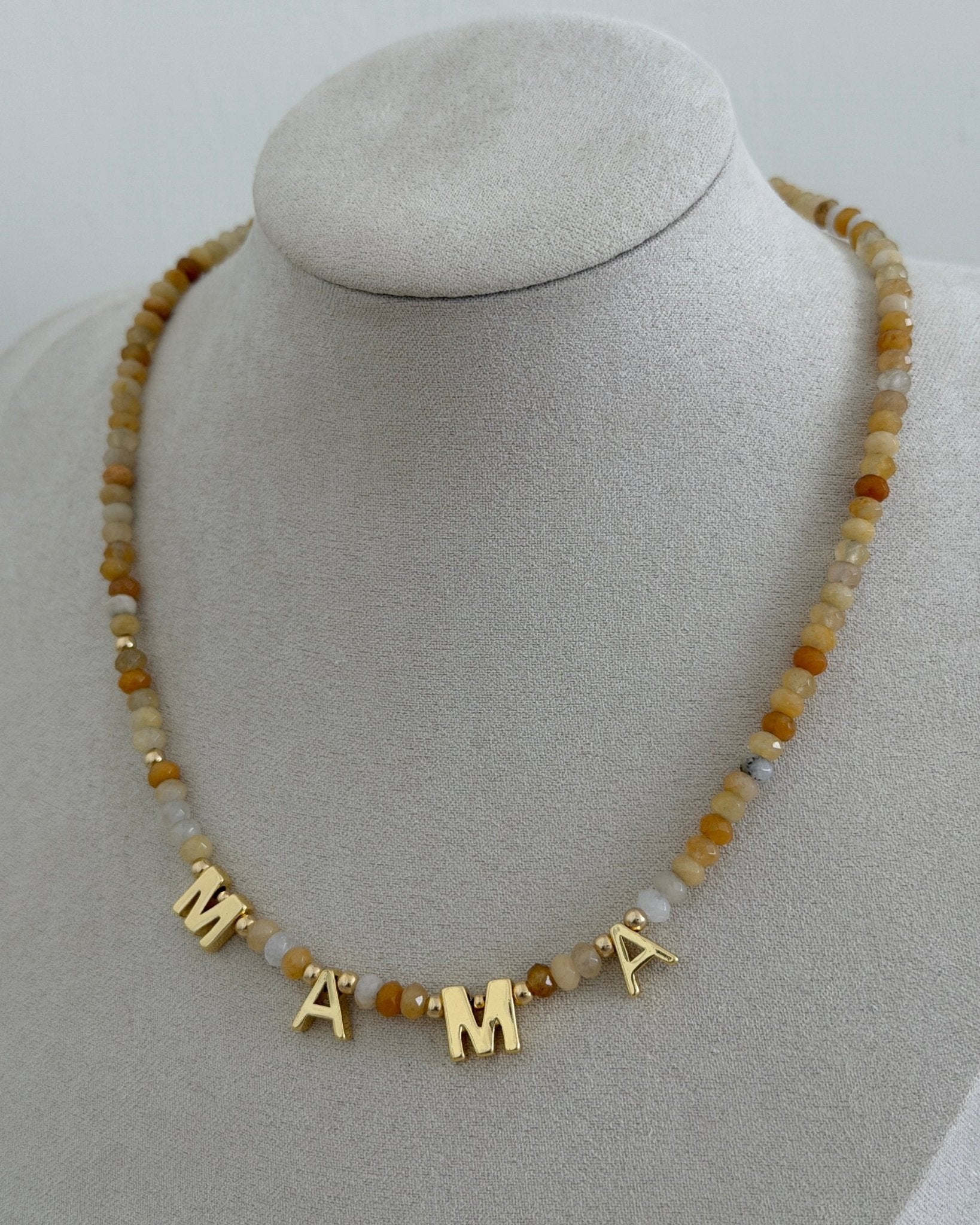 Mama Beaded Necklace - Necklaces | LimaLimón Store - 4