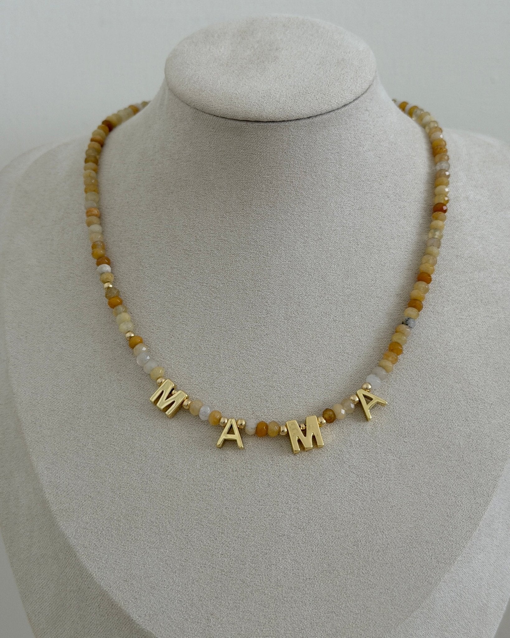 Mama Beaded Necklace - Necklaces | LimaLimón Store - 3