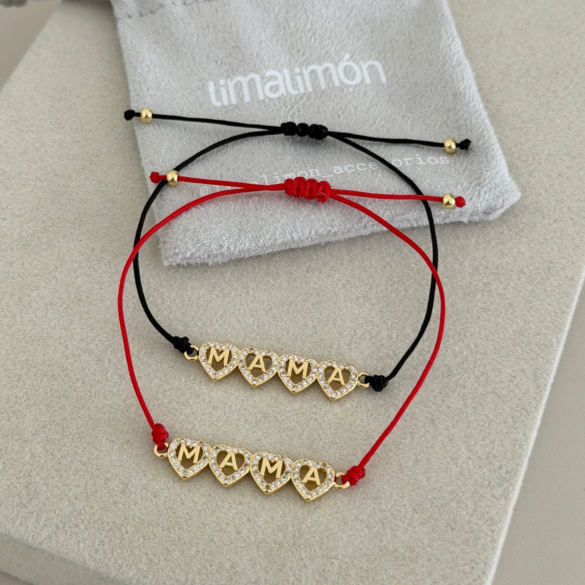 Mama Heart Charm Bracelet - Bracelet | LimaLimón Store - 4