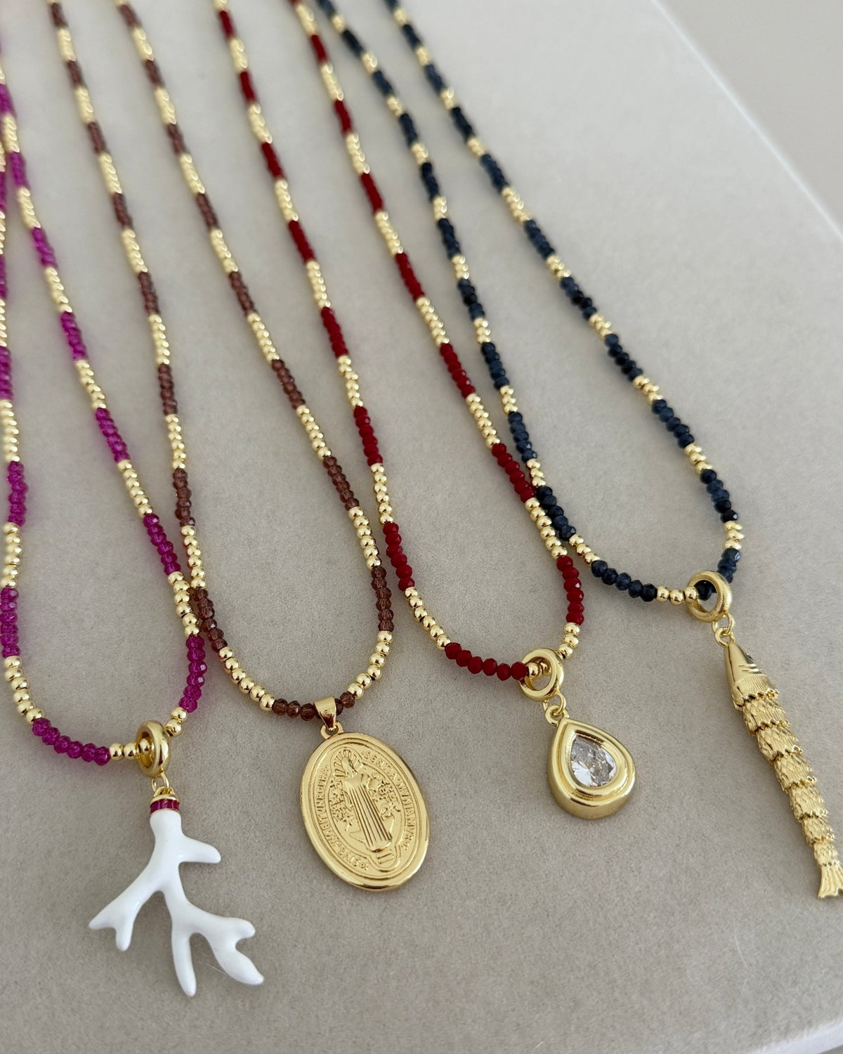 Mediterranean Charm Necklace - Necklaces | LimaLimón Store - 11