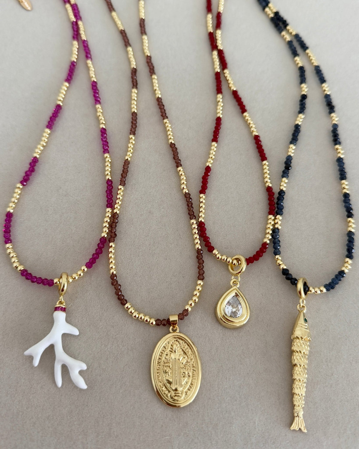 Mediterranean Charm Necklace - Necklaces | LimaLimón Store - 12