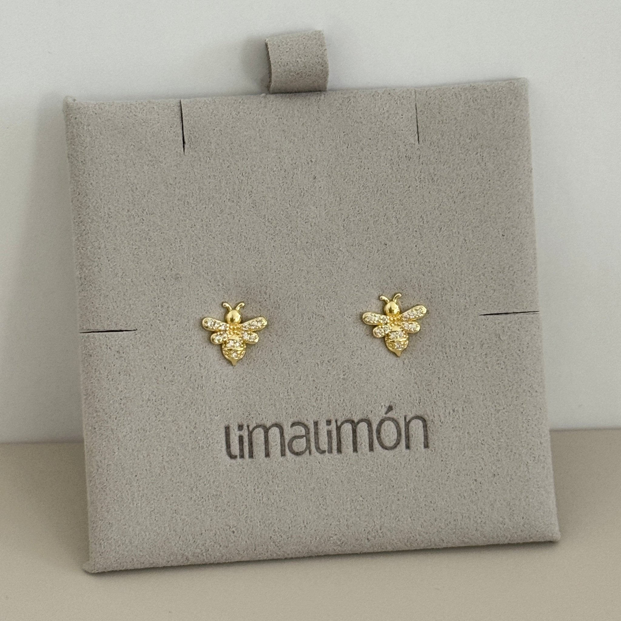 Mini Bee Studs - Earring | LimaLimón Store - 3