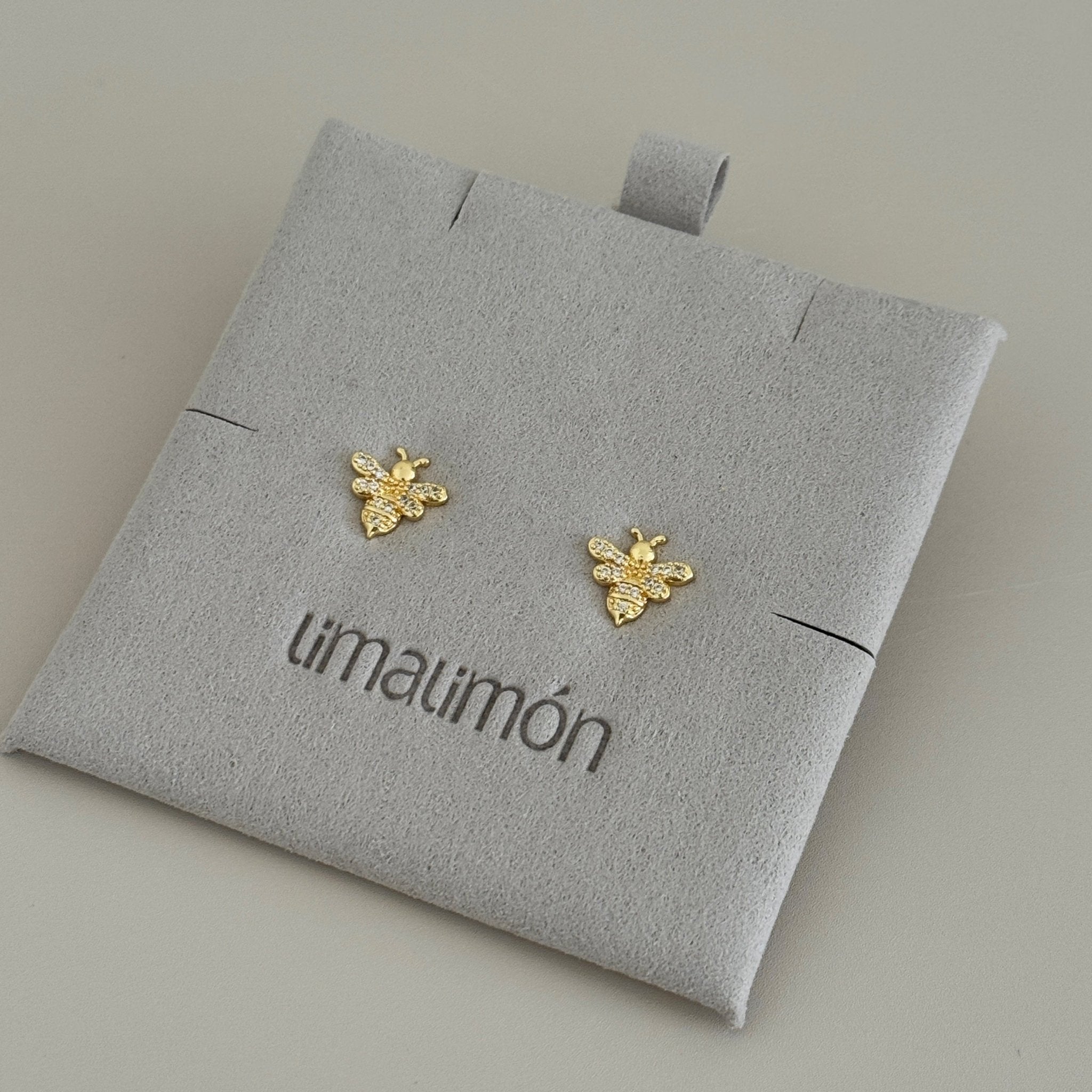 Mini Bee Studs - Earring | LimaLimón Store - 2
