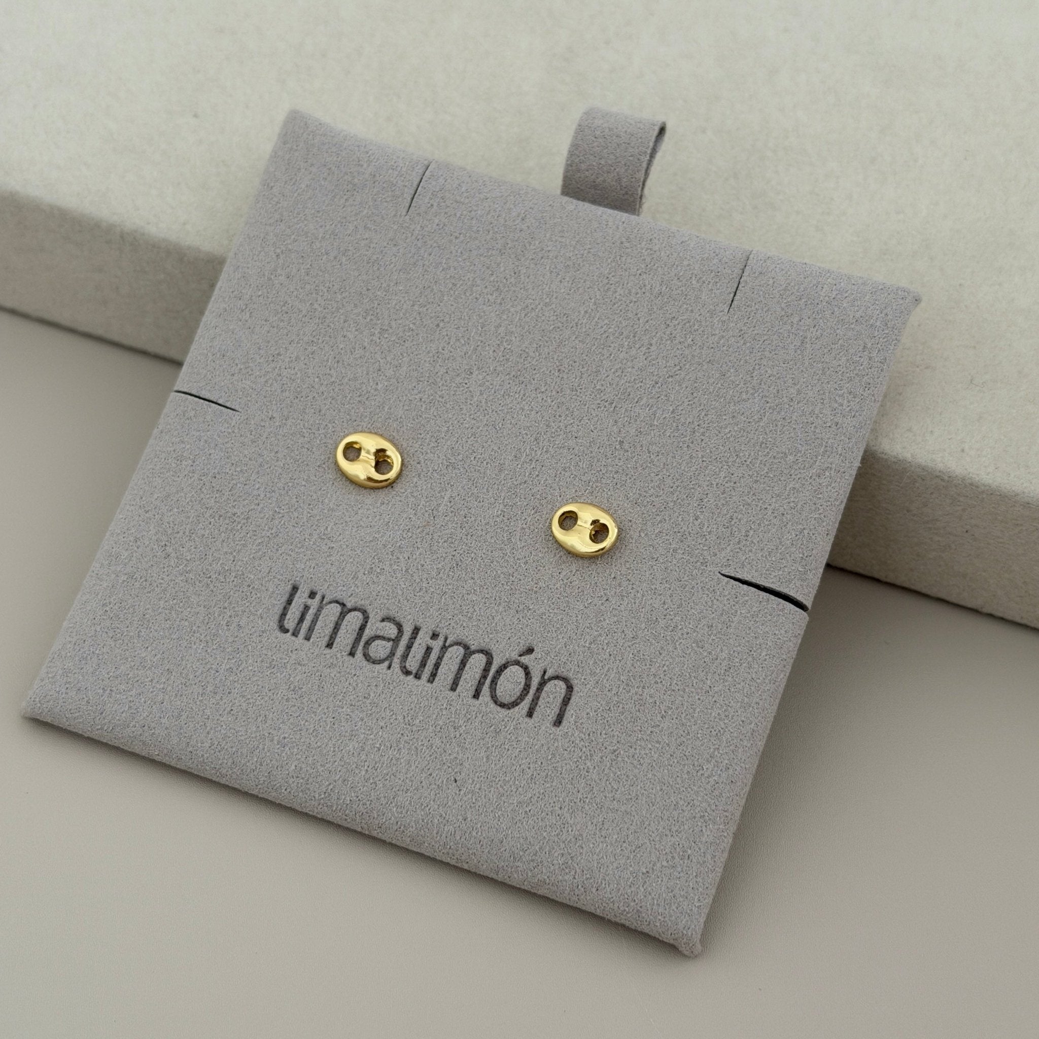 Mini Link Stud Earrings - Earring | LimaLimón Store - 3
