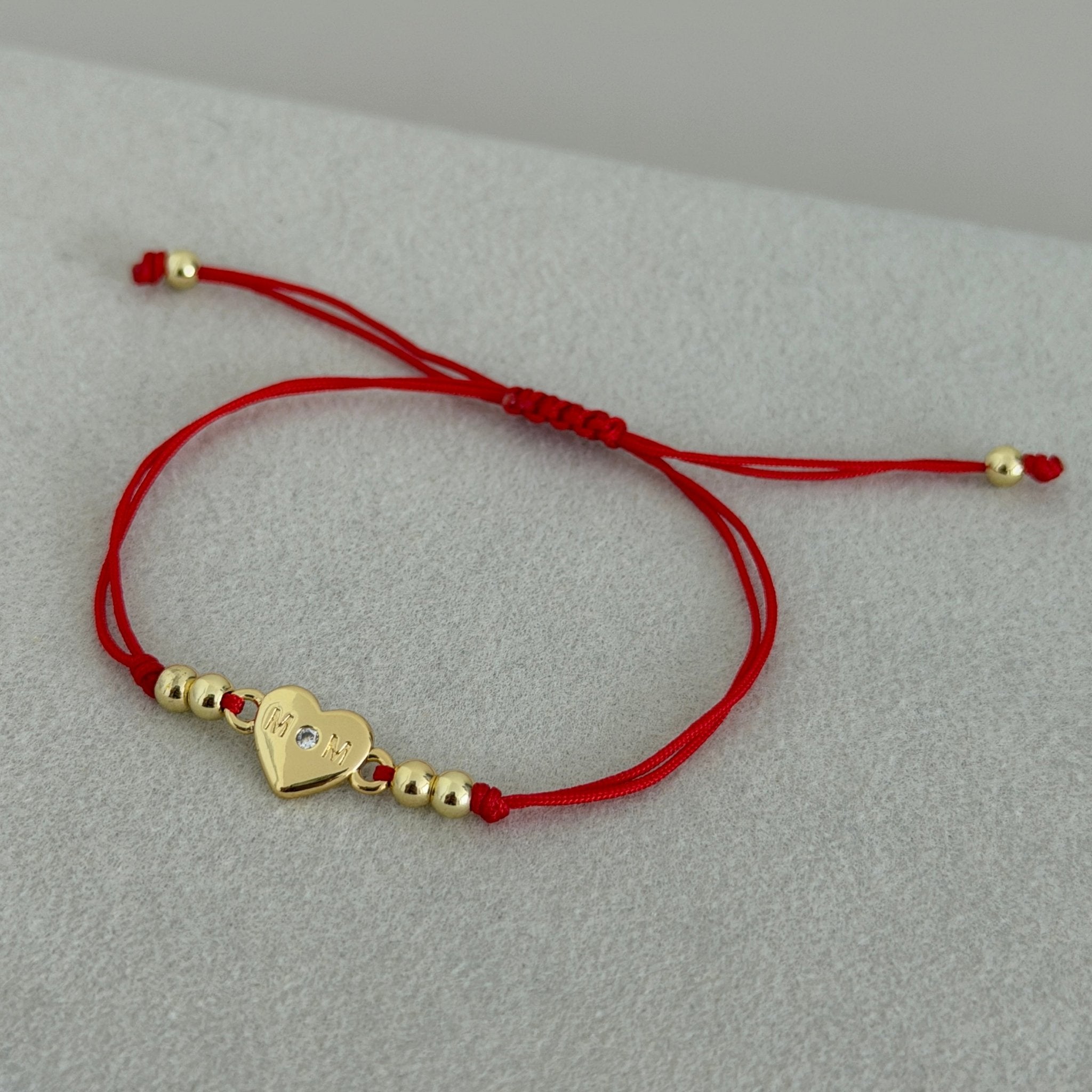 Mom Heart Red Bracelet - Bracelet | LimaLimón Store - 3