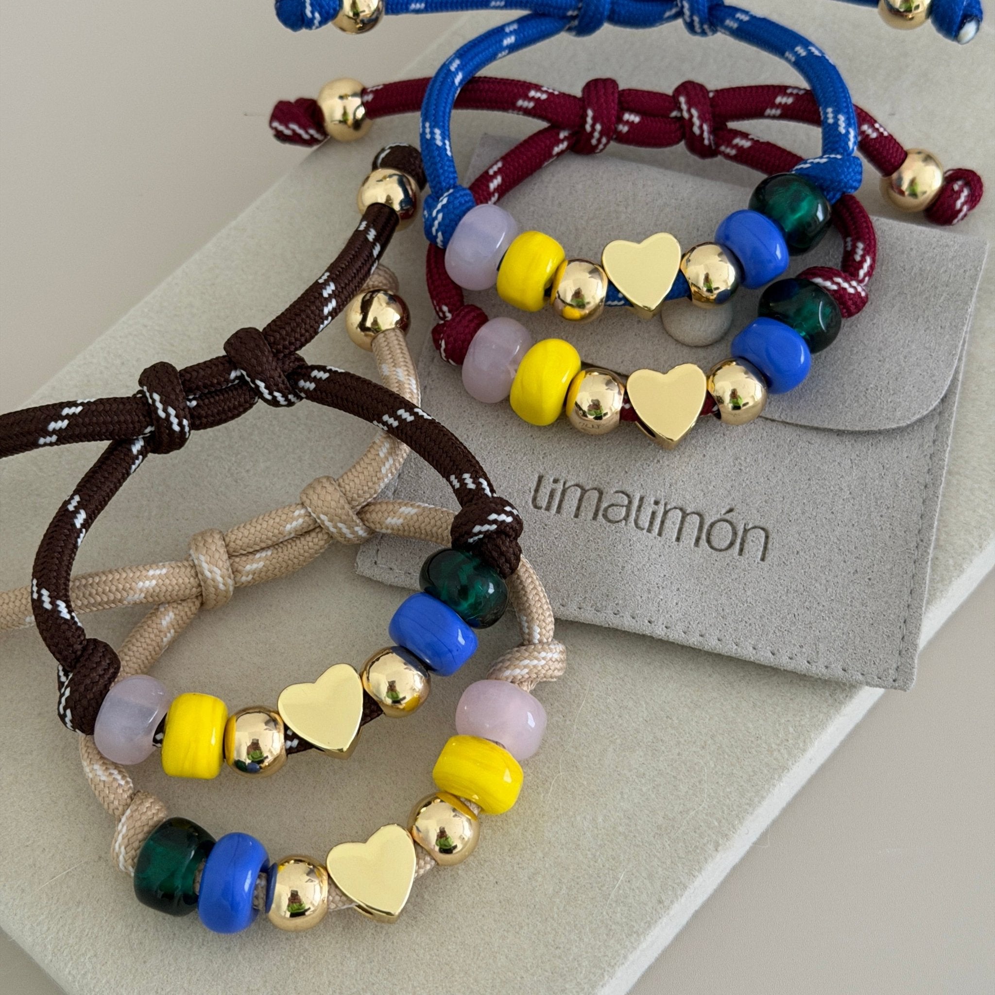 Murano Donut Heart Bracelet - Bracelet | LimaLimón Store - 6