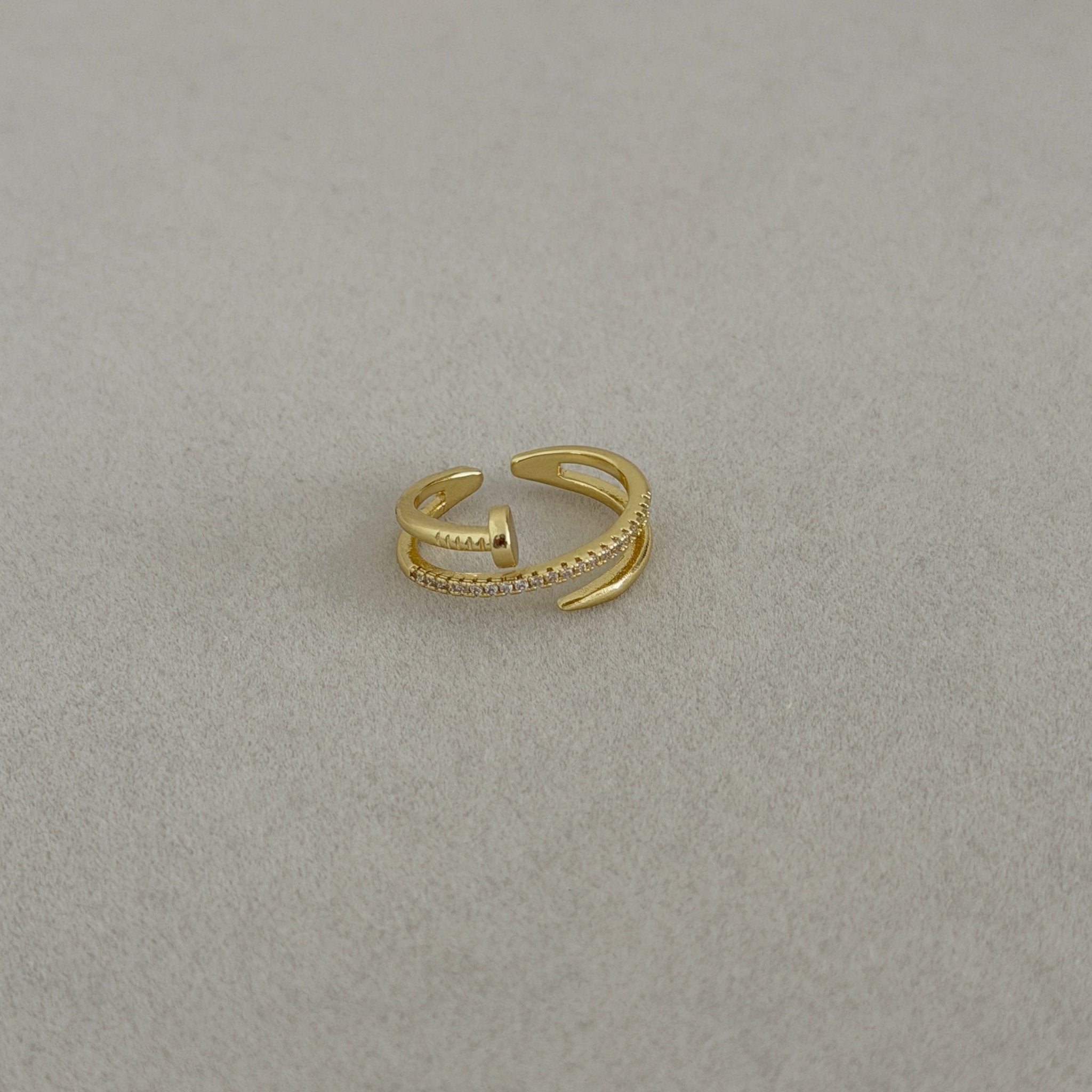 Nail & Spark Ring - ring jewelry | LimaLimón Store - 1