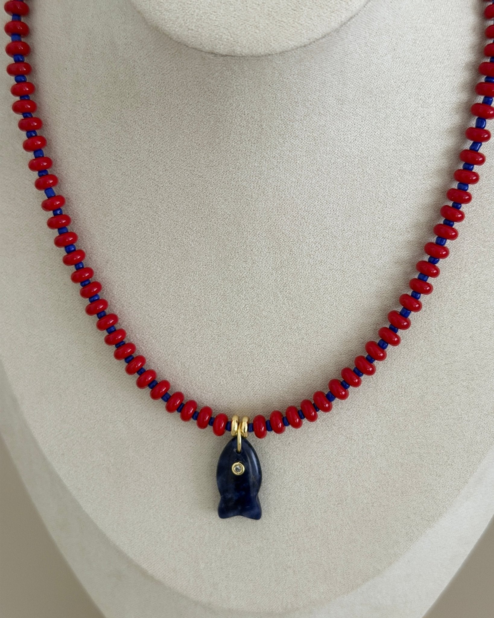 Ocean Fish Necklac - Necklaces | LimaLimón Store - 4