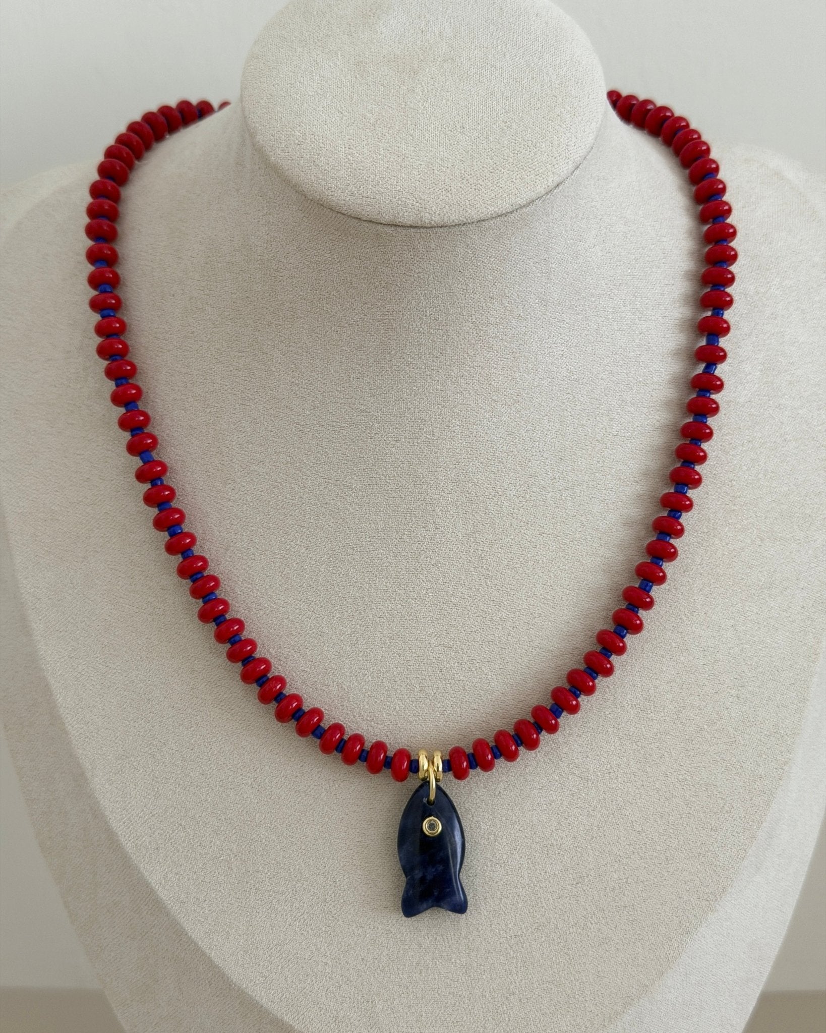 Ocean Fish Necklac - Necklaces | LimaLimón Store - 3