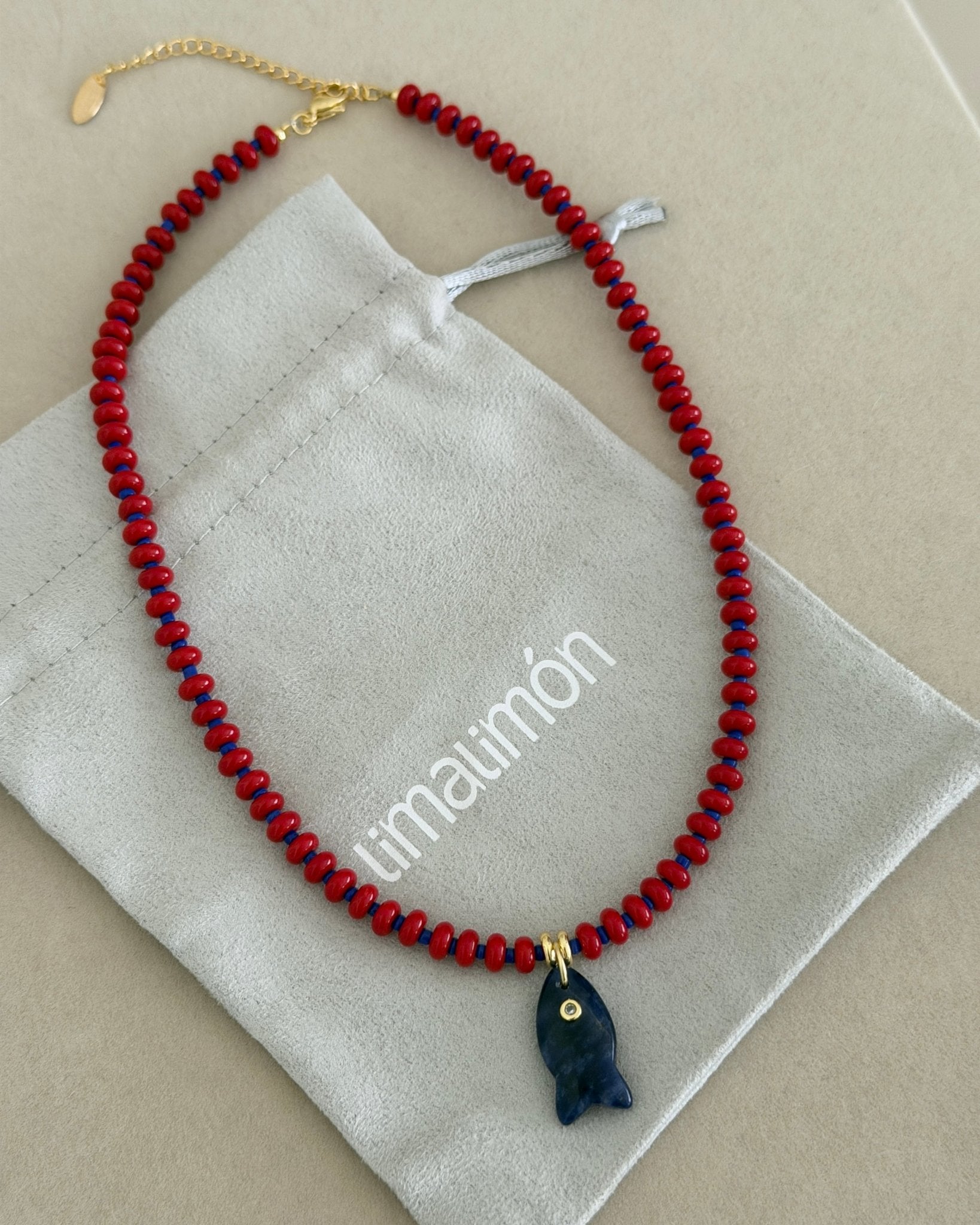 Ocean Fish Necklac - Necklaces | LimaLimón Store - 6
