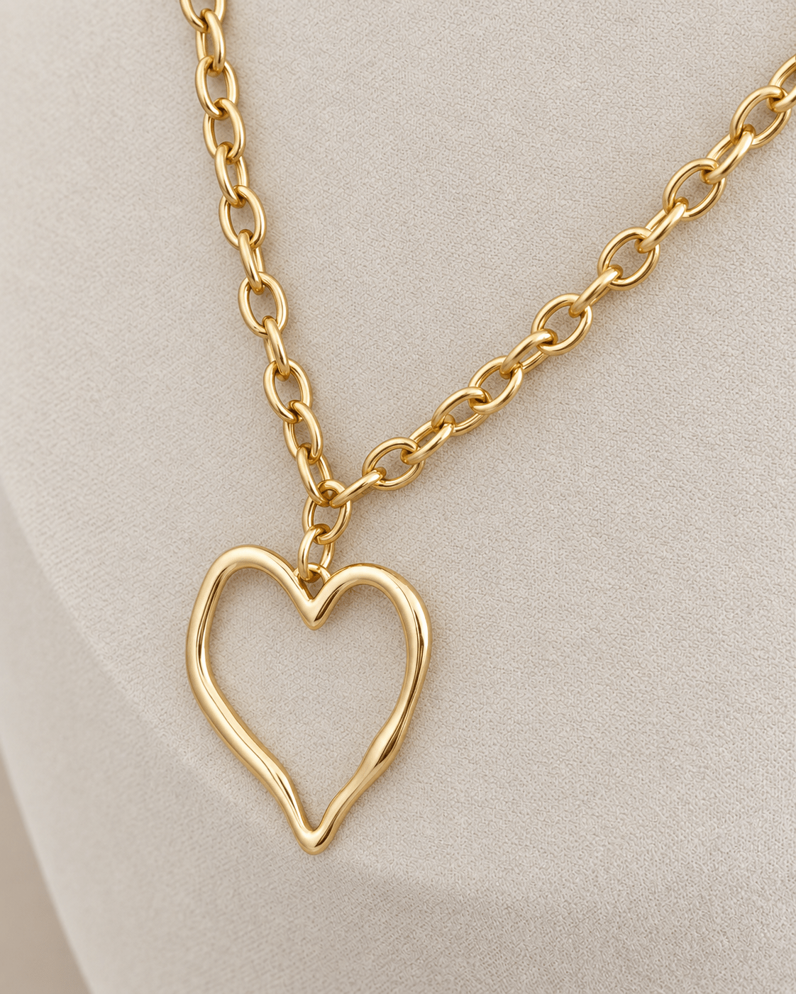 Open Heart Necklace - Necklace | LimaLimón Store - 2