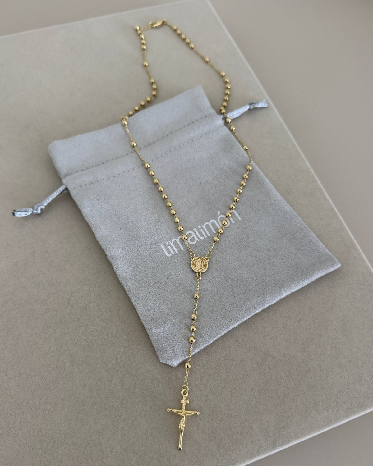 Our Lady Rosary Necklace - Necklace | LimaLimón Store - 7