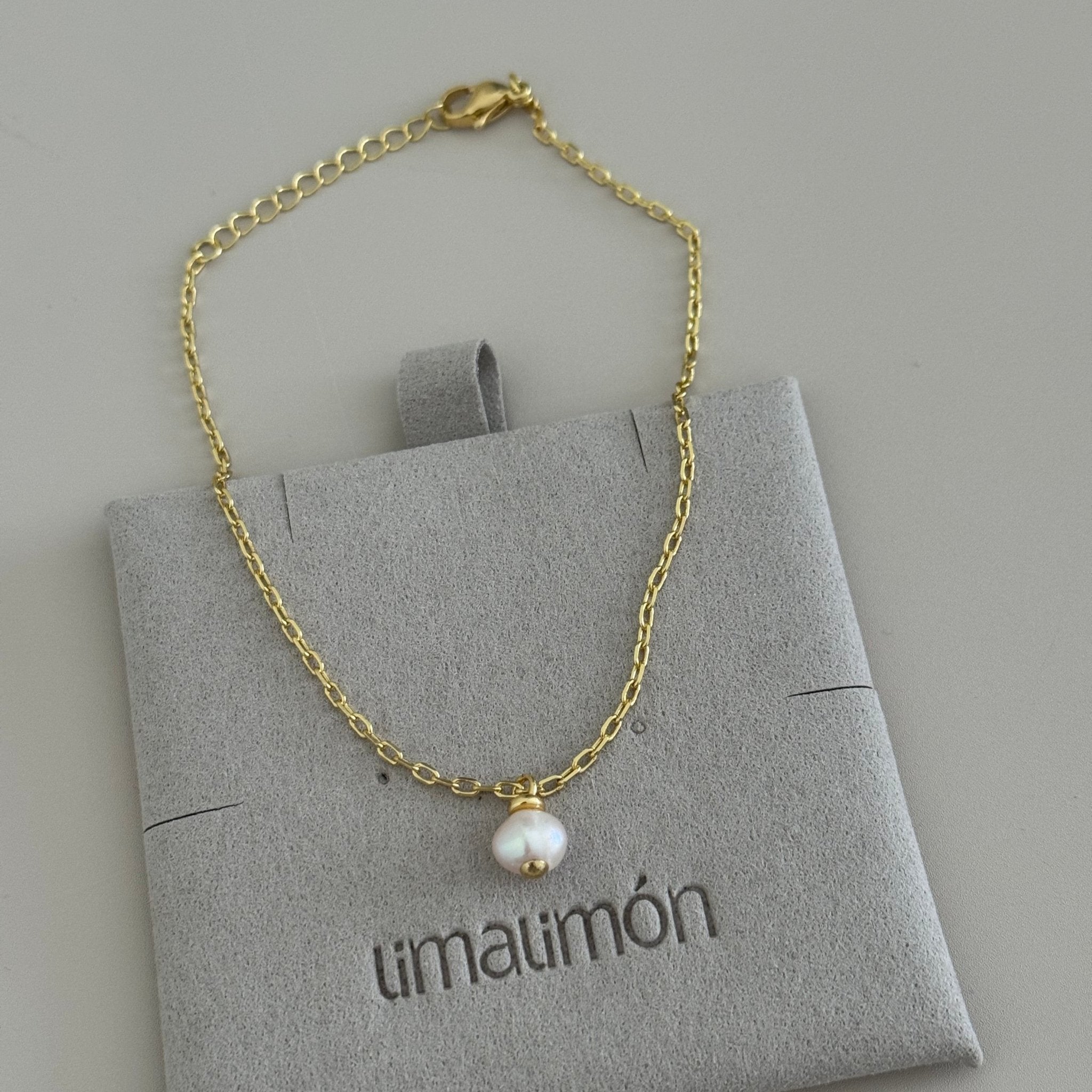 Pearl Anklet - LimaLimón Store