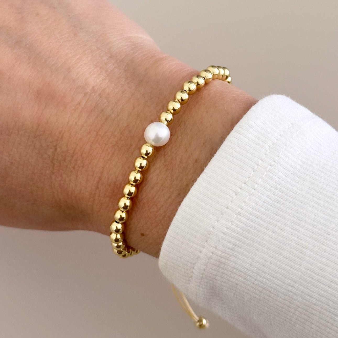 Pearl Brad Bracelet - LimaLimón Store