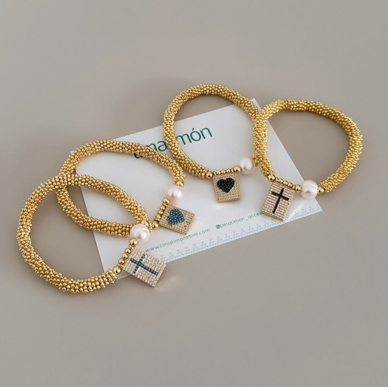 Pearl Gold Bracelet - LimaLimón Store