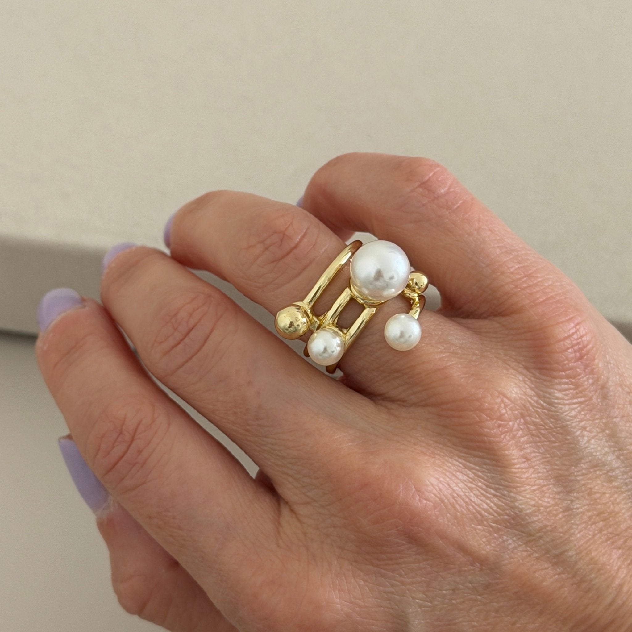 Pearla Orbit Ring - ring jewelry | LimaLimón Store - 3