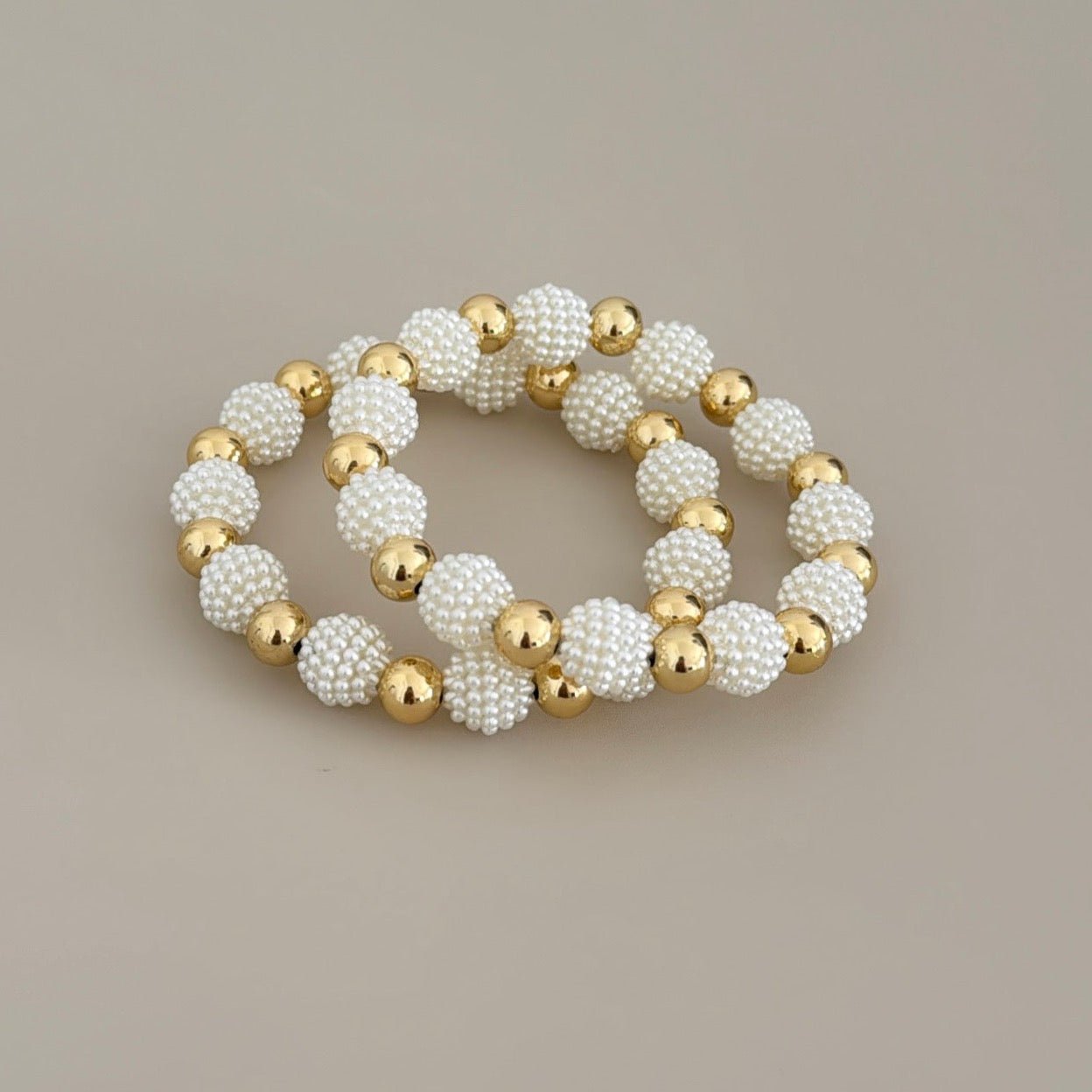 Pearls and Bead Set Bracelet - LimaLimón Store