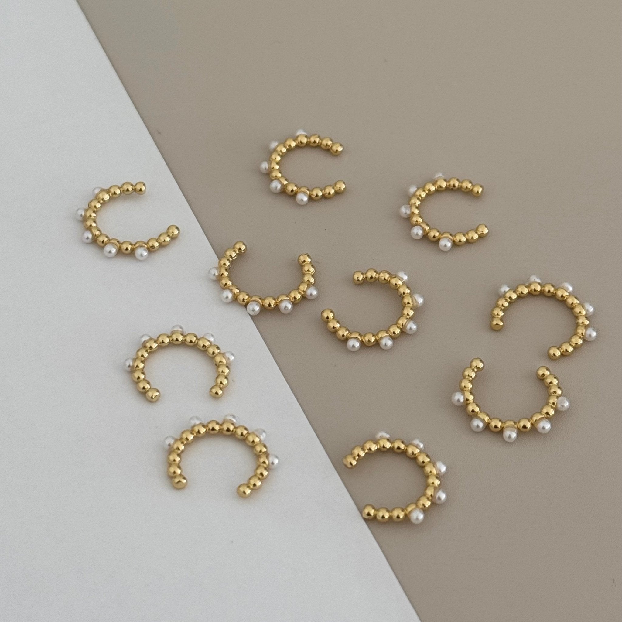 Pearls Ear Cuff - LimaLimón Store