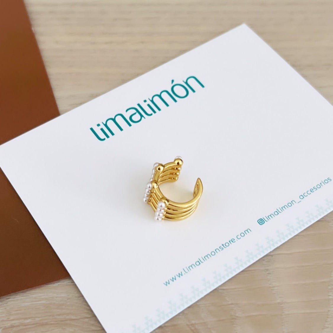 Pearls Ear Cuff Earring - LimaLimón Store