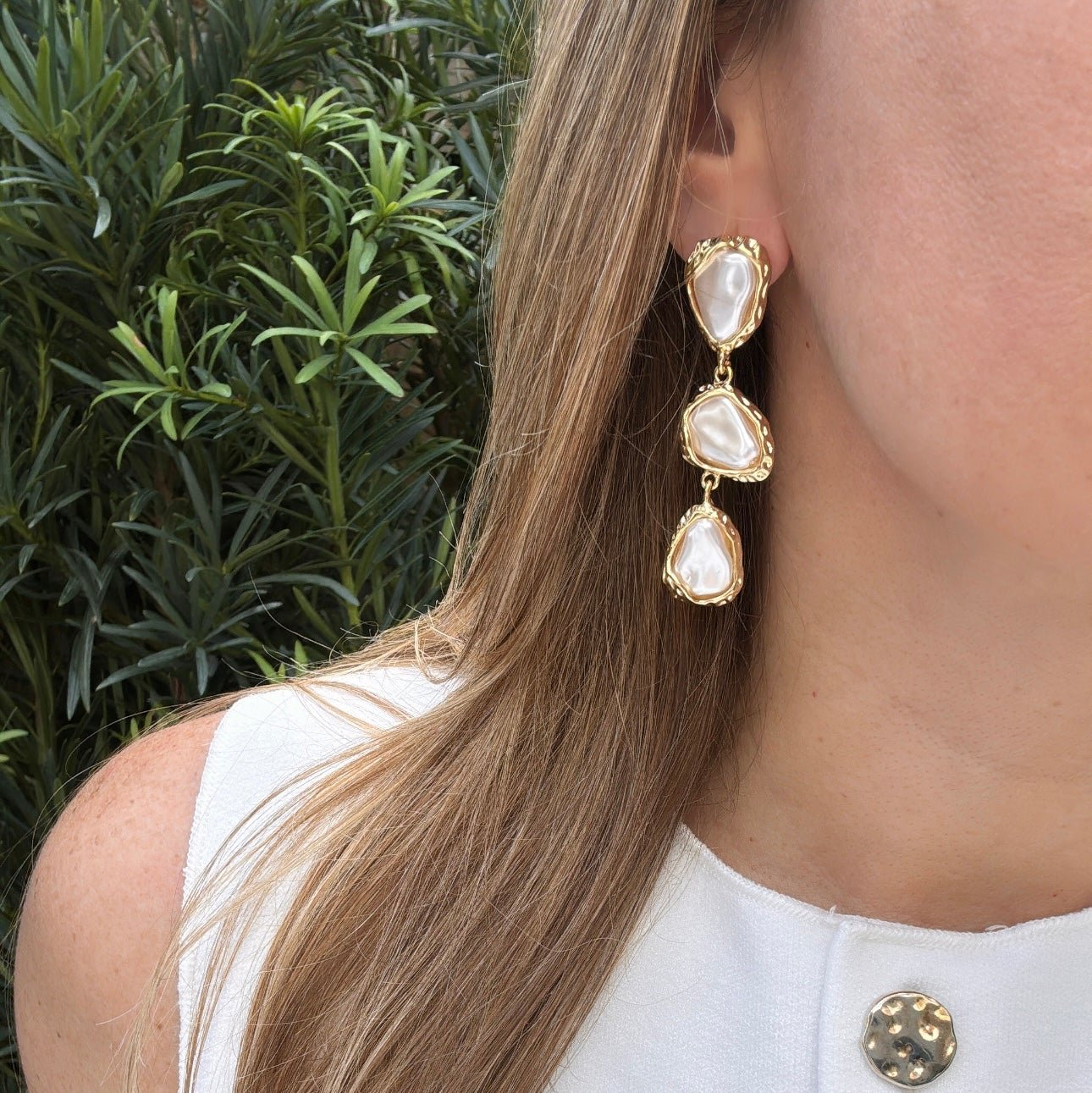 Pearls Earring - LimaLimón Store