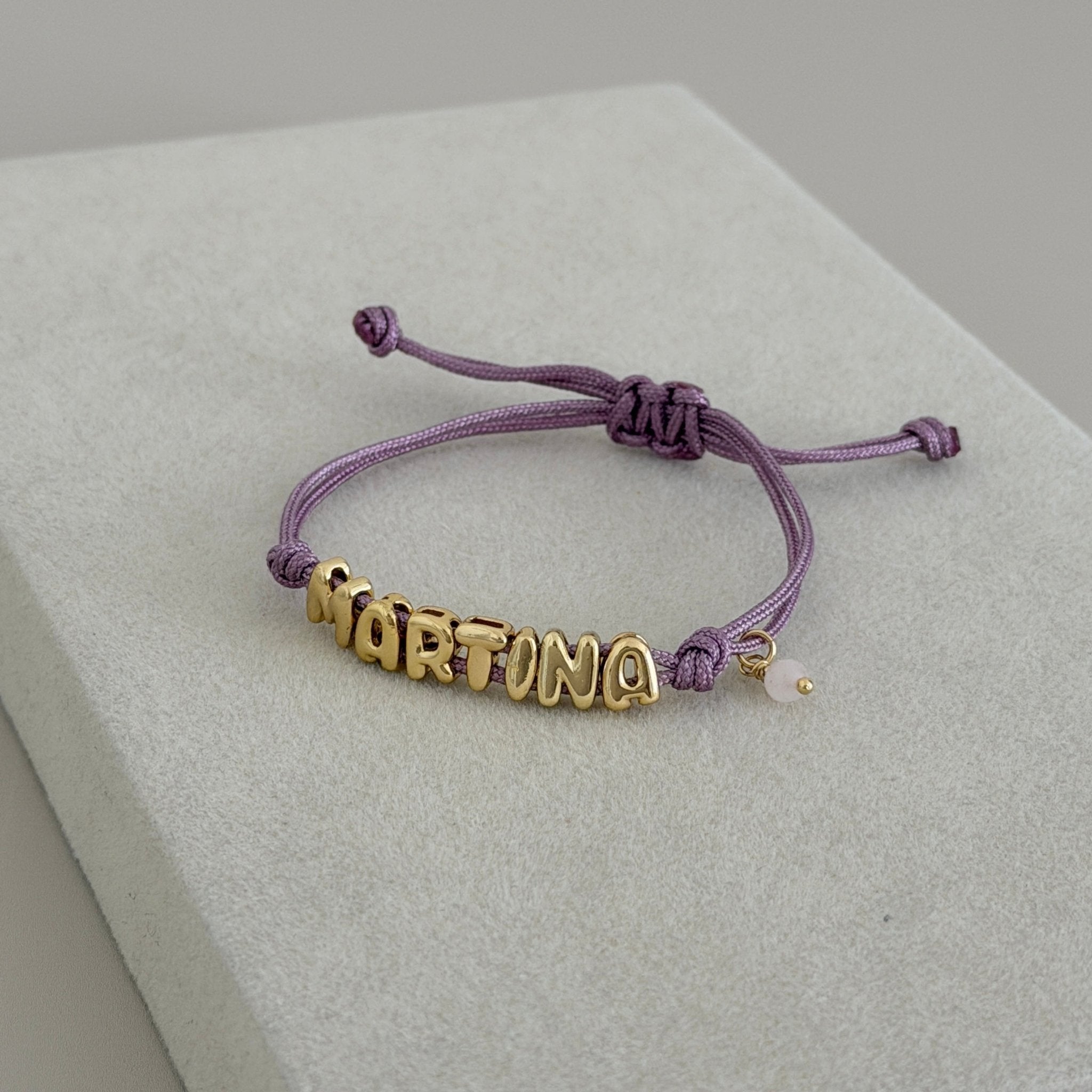 Personalized Cord Bracelet - Custom Necklace | LimaLimón Store - 4