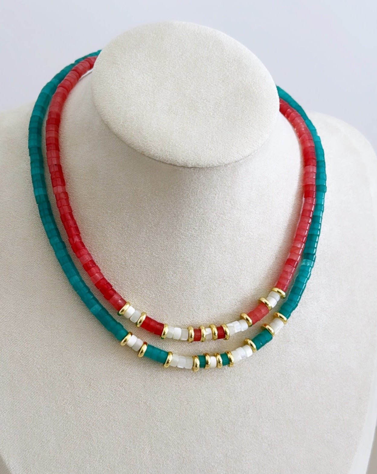 Pukas and Pearls Necklace - LimaLimón Store