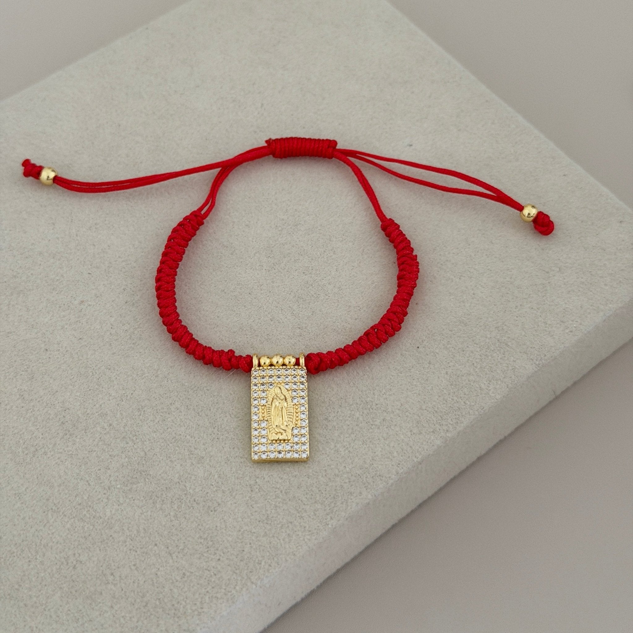 Red Faith Cord Bracelet - Bracelet | LimaLimón Store - 2