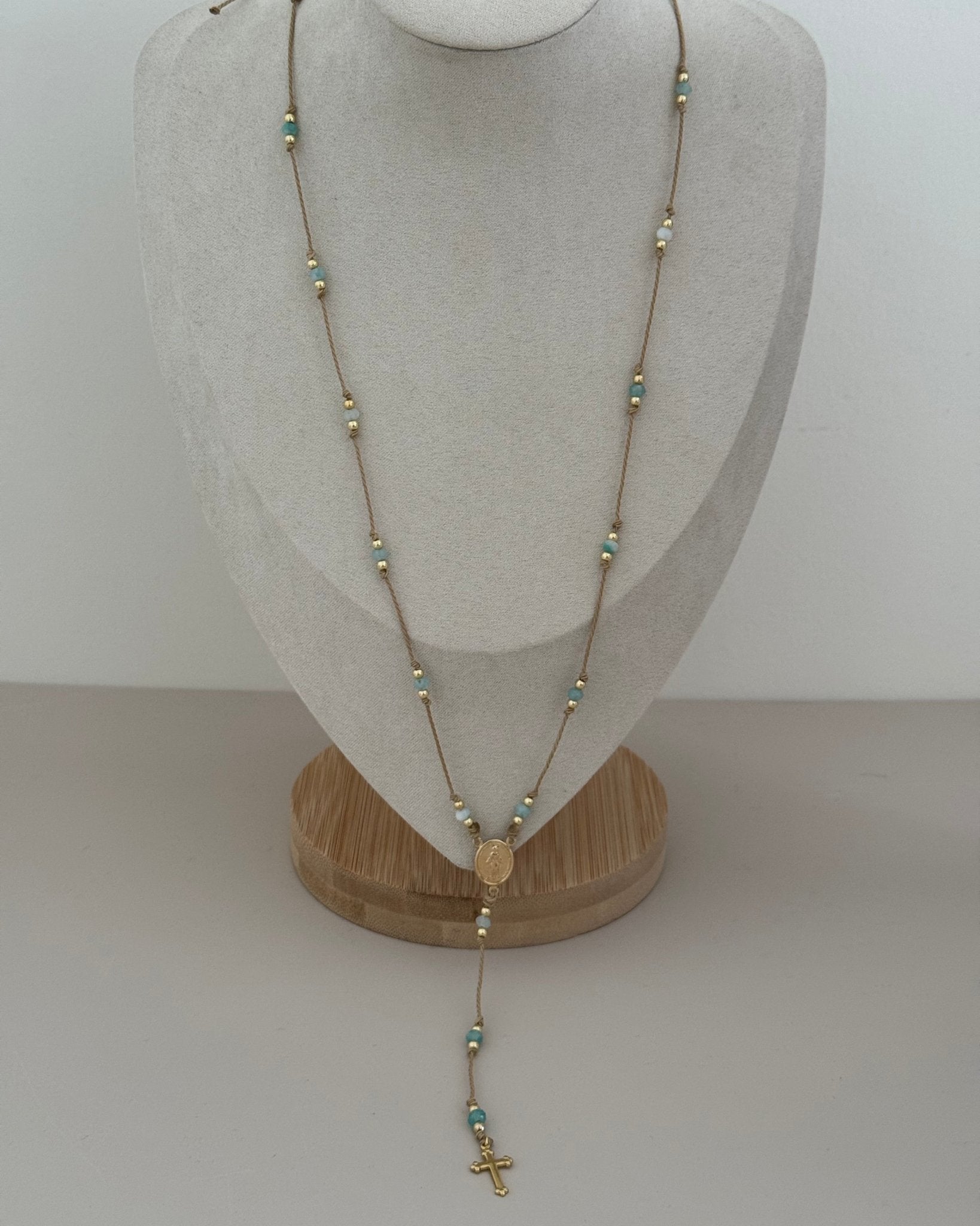 Rosary Long Necklace - LimaLimón Store