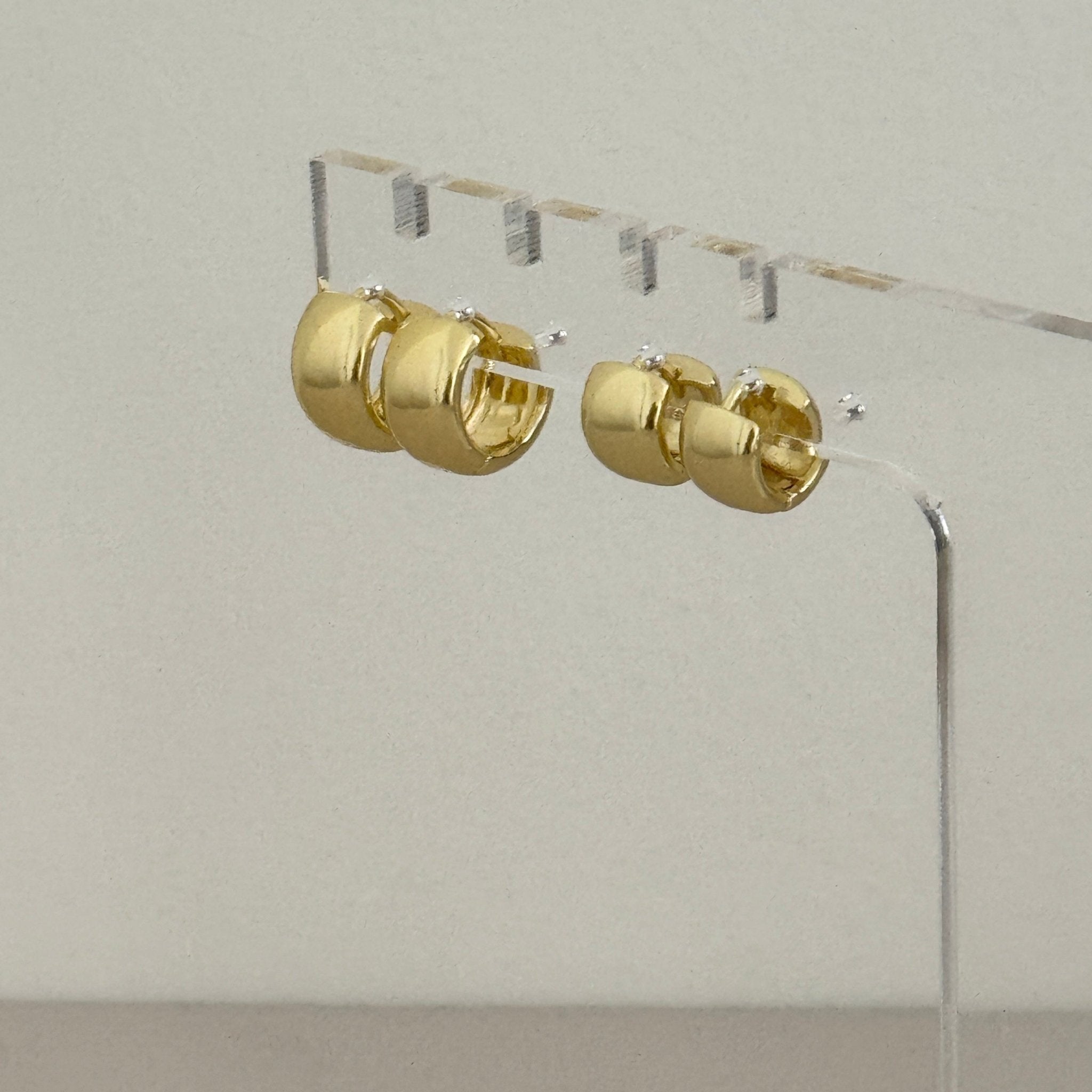 Rounded Dome Earring - Earring | LimaLimón Store - 4