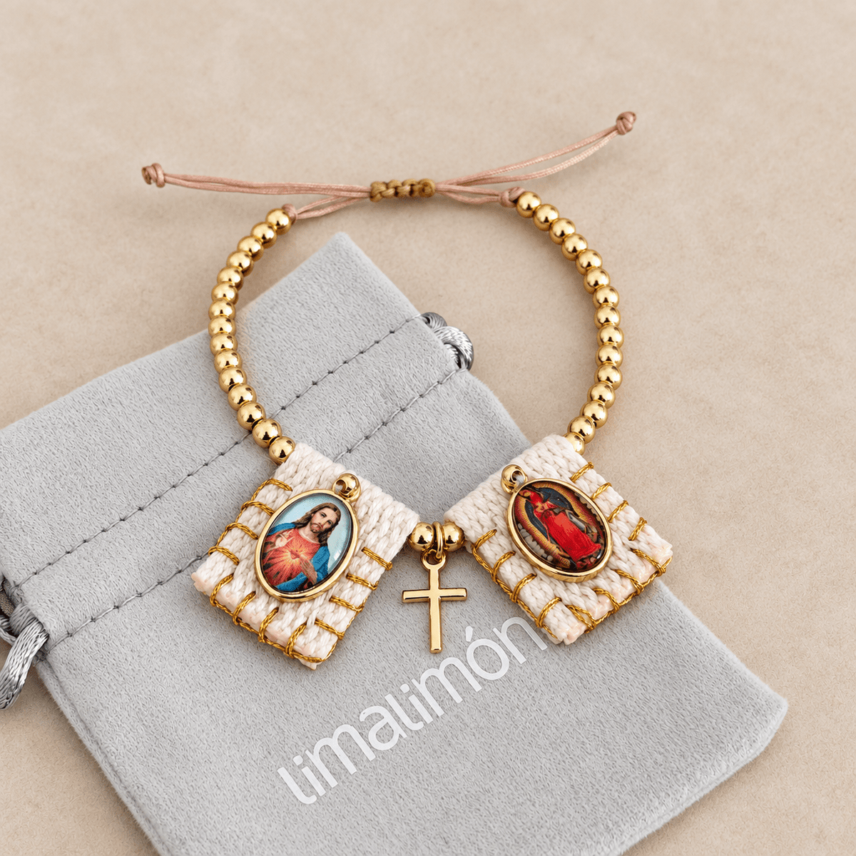 Sacred Heart & Guadalupe Bracelet - Bracelets | LimaLimón Store - 3