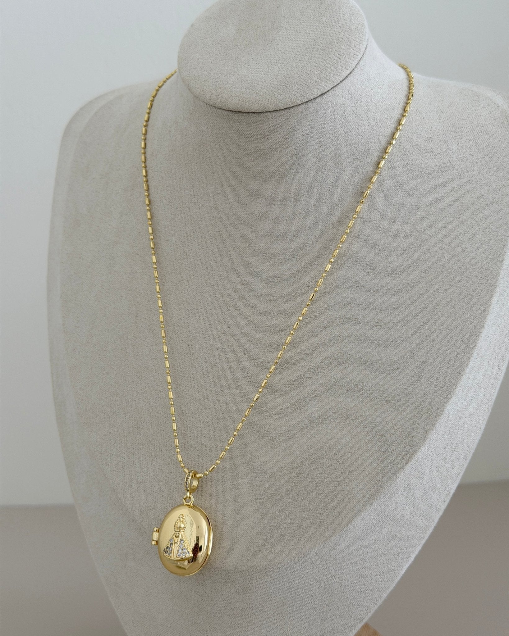 Sacred Locket Necklace - Necklace | LimaLimón Store - 3