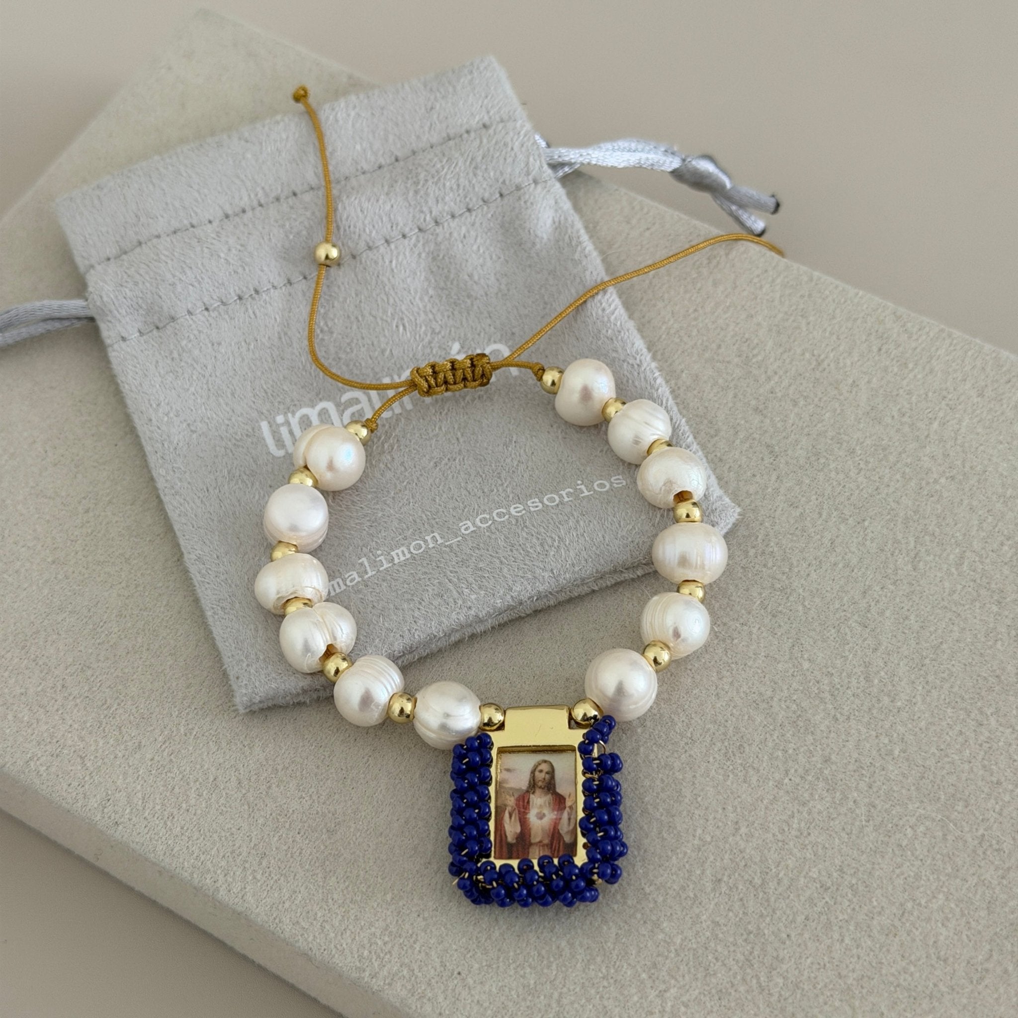 Sacred Pearl Charm Bracelet - Bracelet | LimaLimón Store - 6