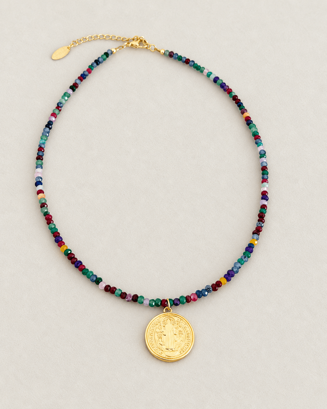 Saint Benedict Beaded Necklace - Necklaces | LimaLimón Store - 1