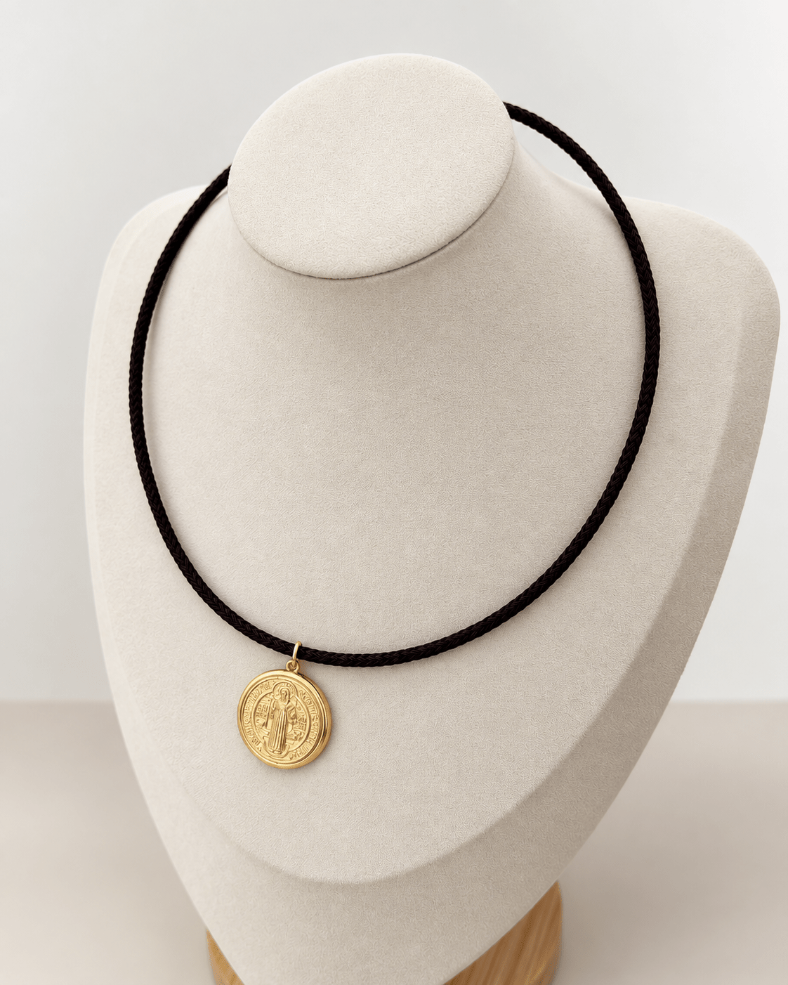 Saint Benedict Cord Necklace - Necklaces | LimaLimón Store - 4