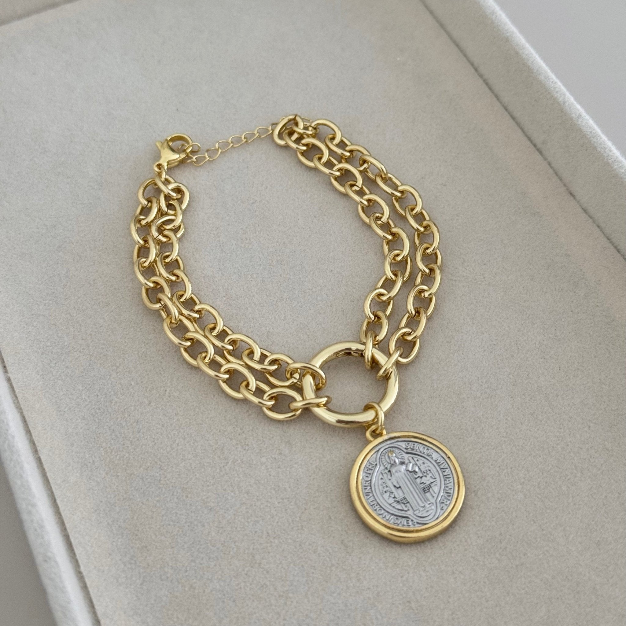 San Benito Double Chain Bracelet - LimaLimón Store
