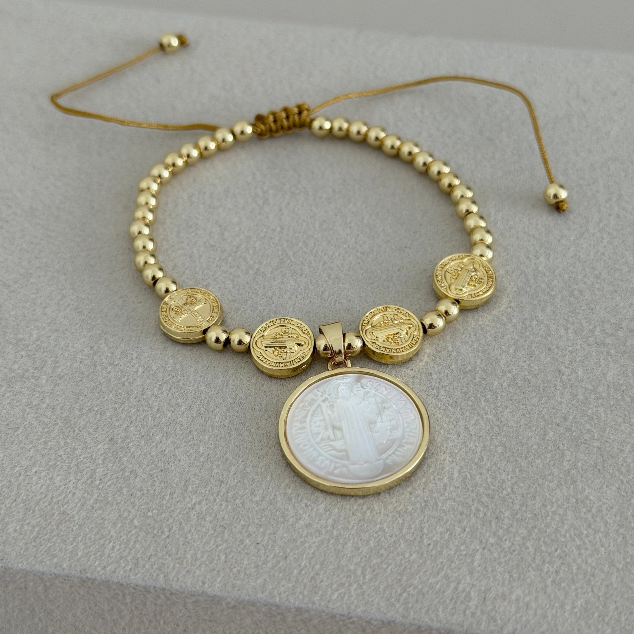 San Benito Nacre Drop Earrings - Bracelet | LimaLimón Store - 1