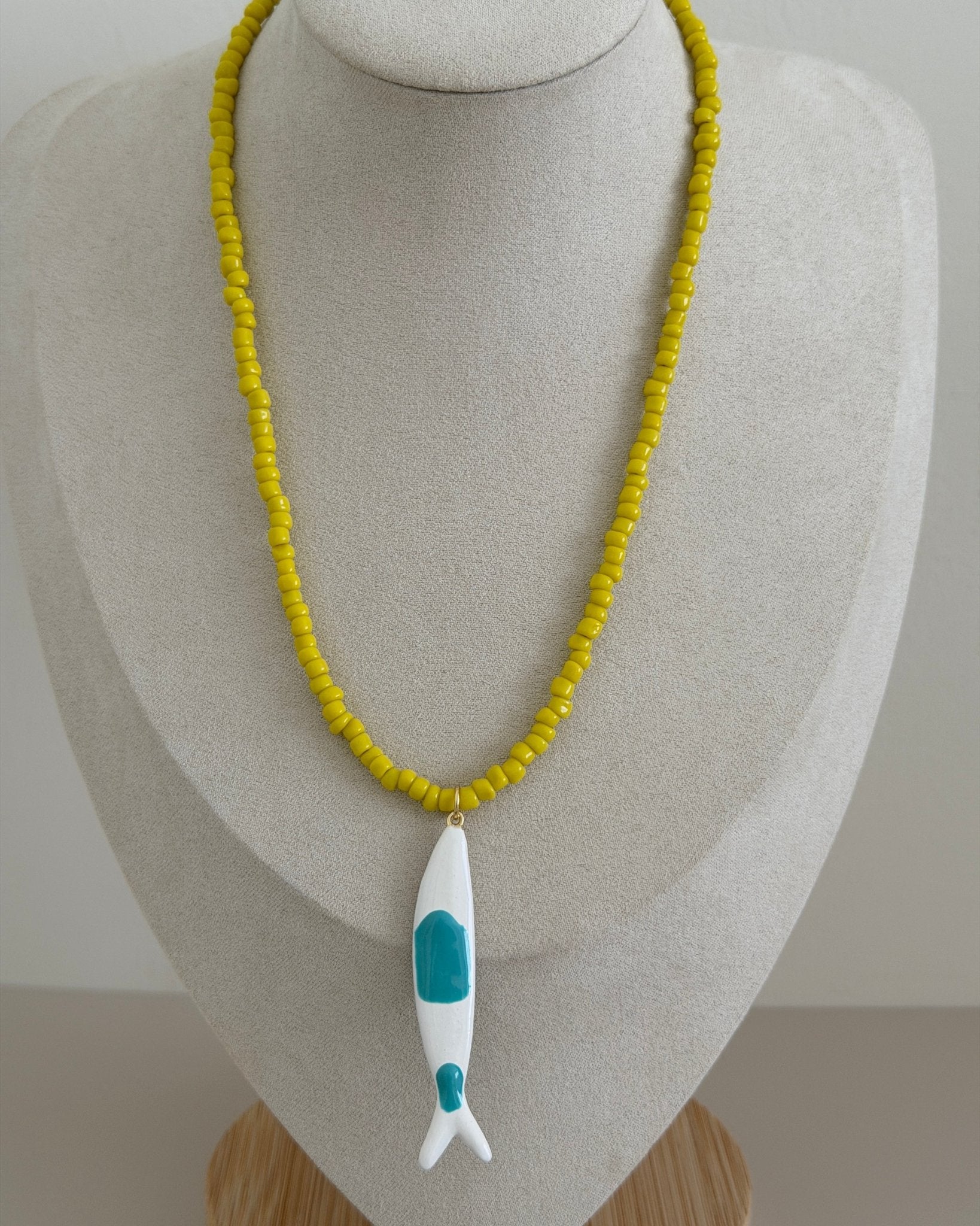 Sardine Beaded Necklace - Necklaces | LimaLimón Store - 9