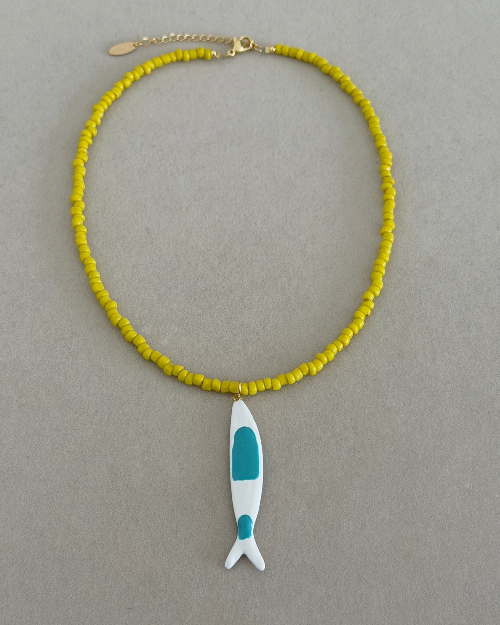 Sardine Beaded Necklace - Necklaces | LimaLimón Store - 2