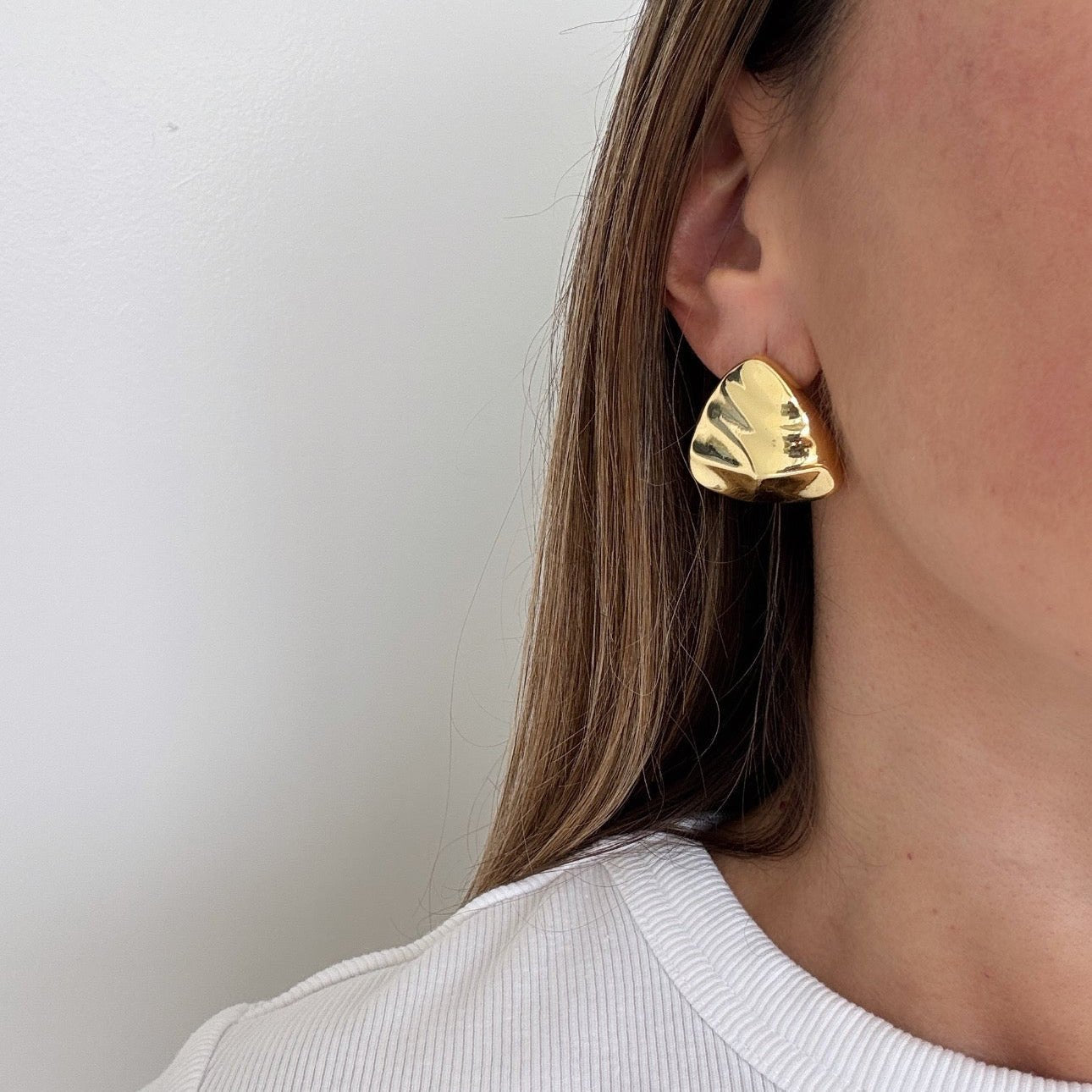 Sculpted Glow Earrings - Earring | LimaLimón Store - 3