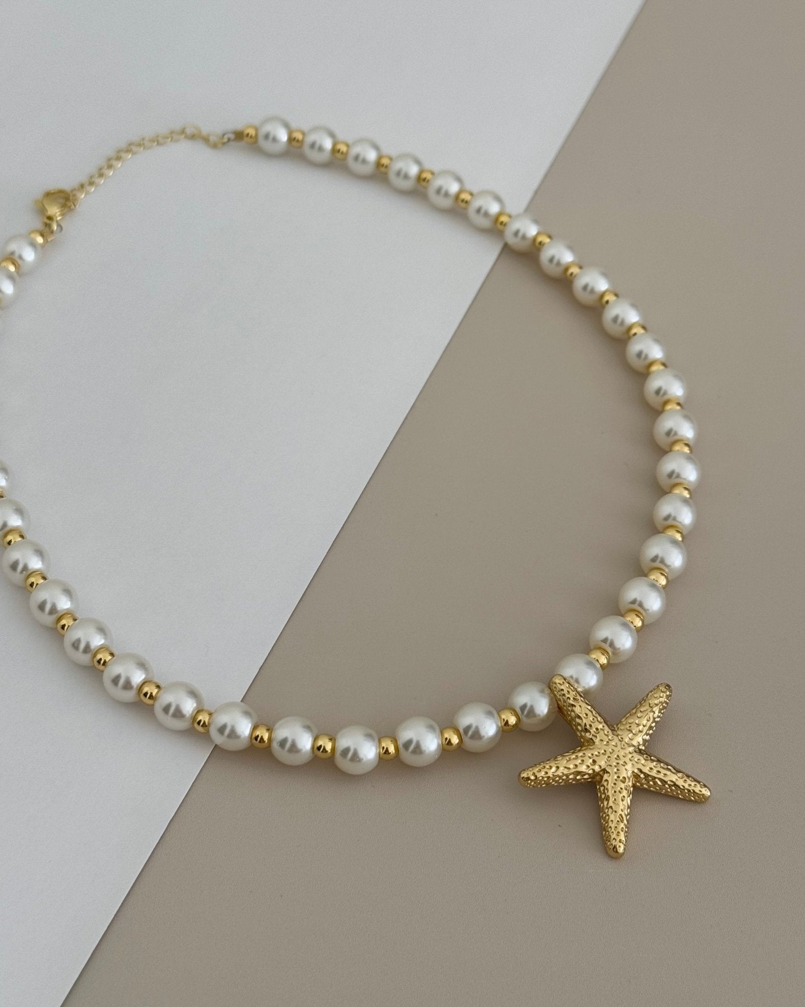 Sea Star Pearls Necklace - LimaLimón Store